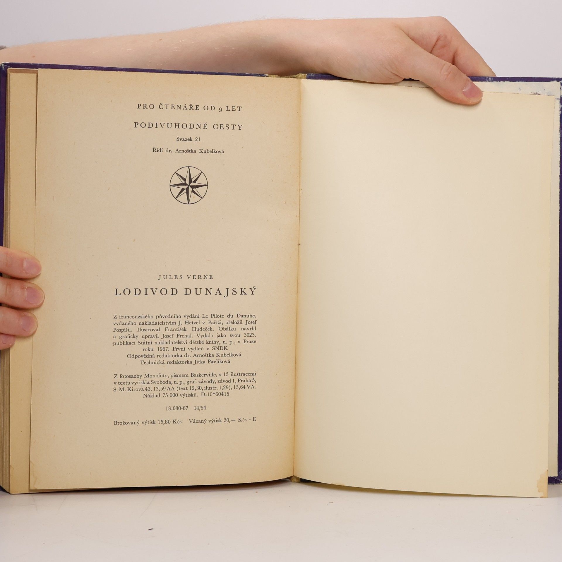Jules Verne Lodivod dunajský