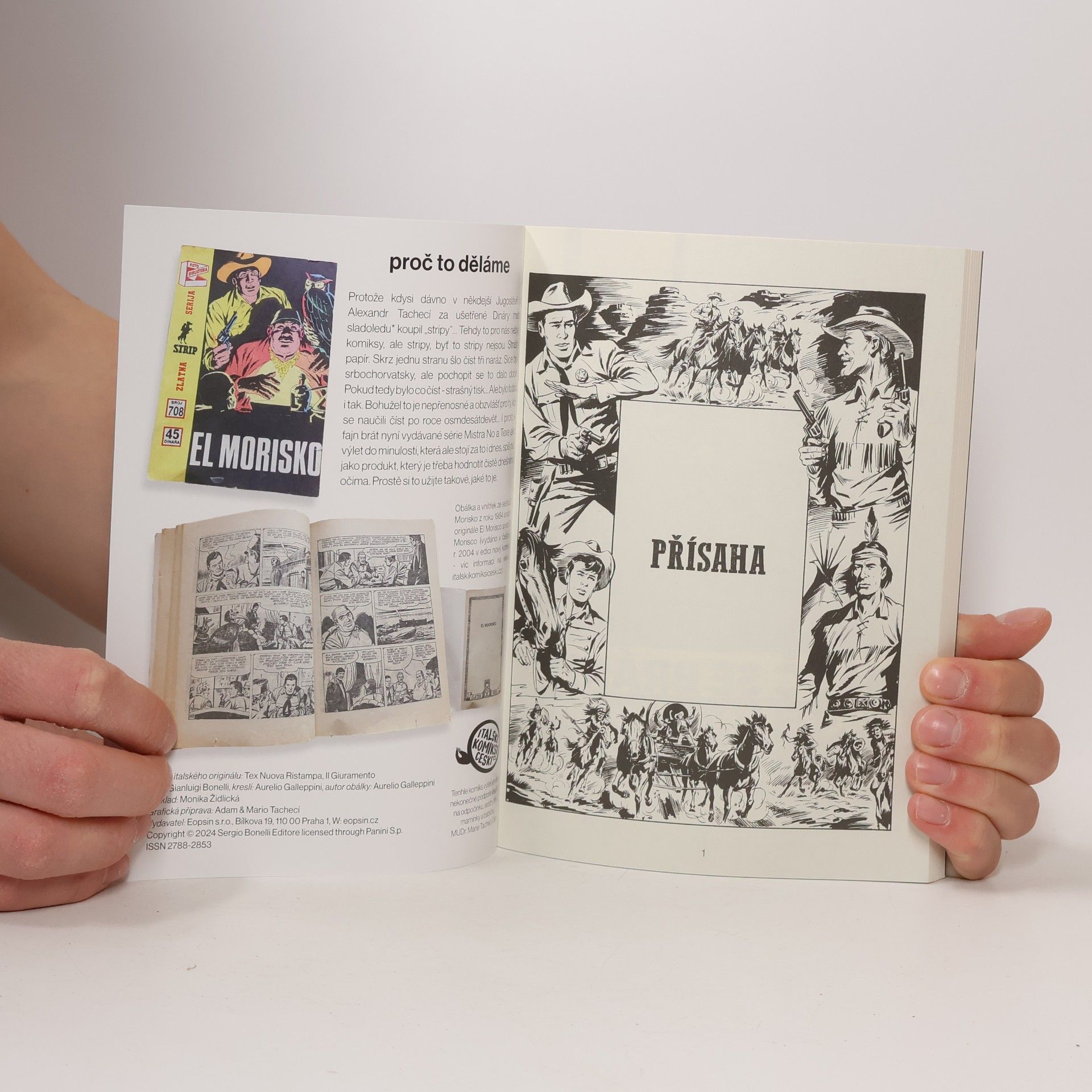 Autores varios Tex 104. Přísaha