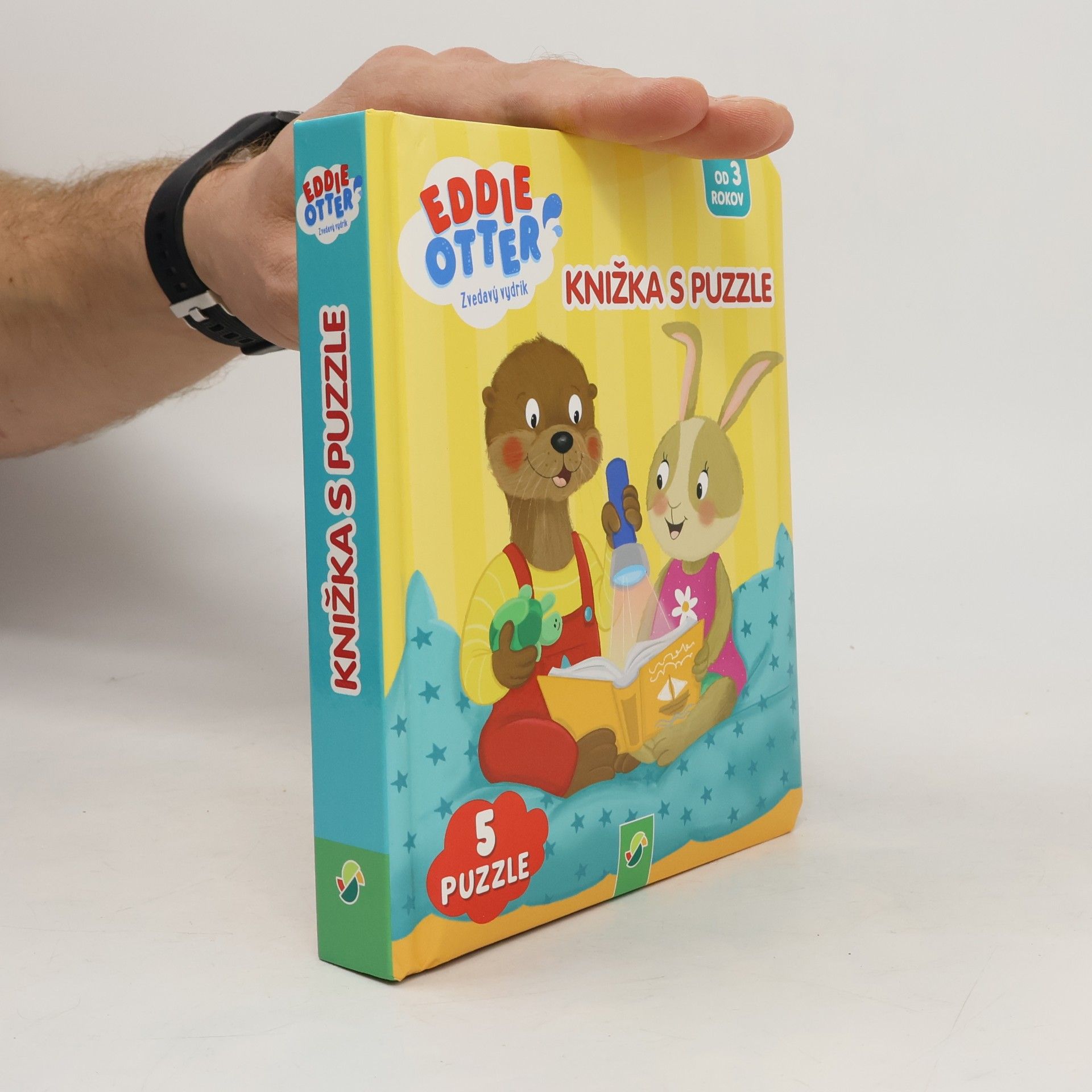 Kolektiv autorů Eddie Otter Knižka s puzzle