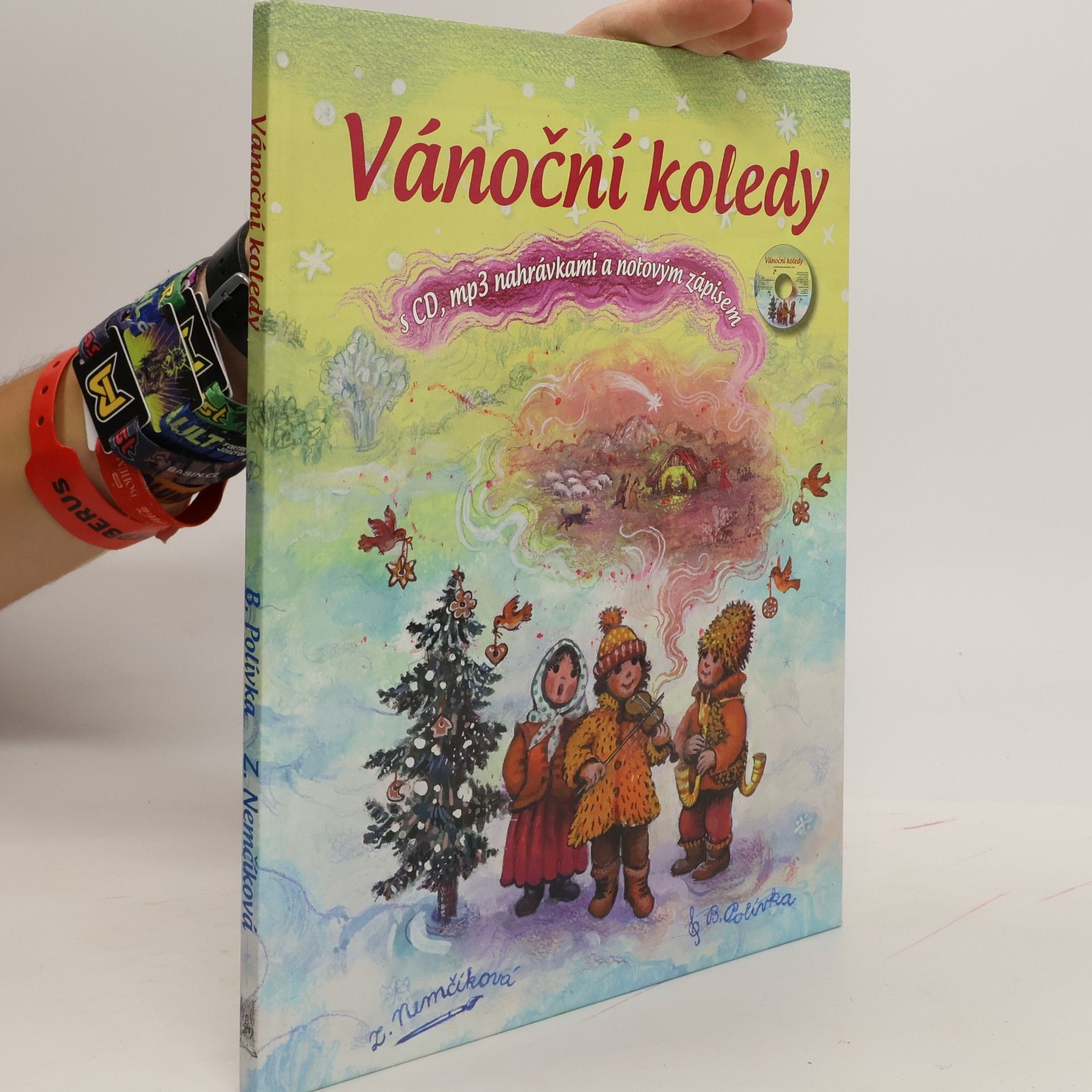Vánoční koledy s nahrávkami a notovým zápisem