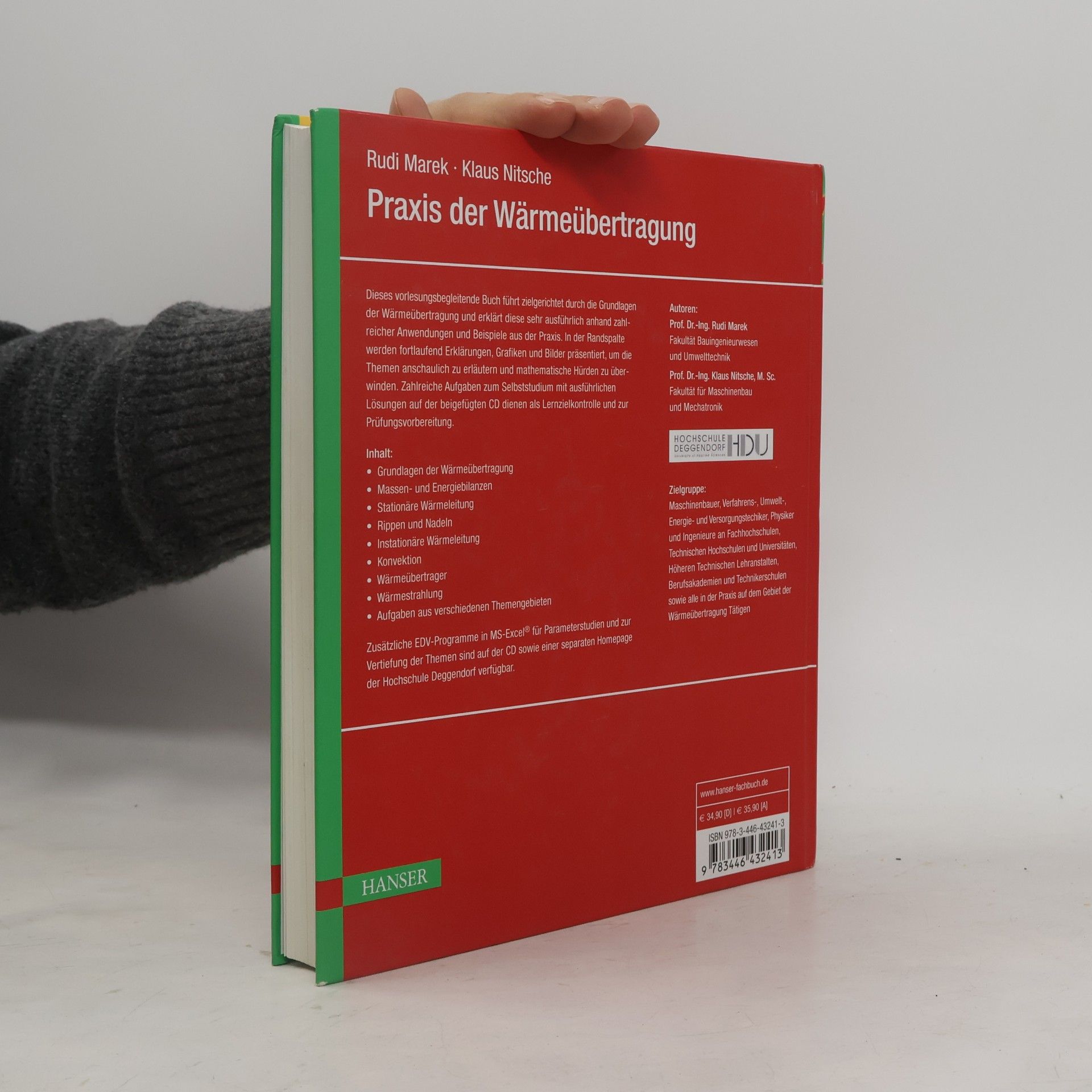 Rudi Marek Praxis der Wärmeübertragung