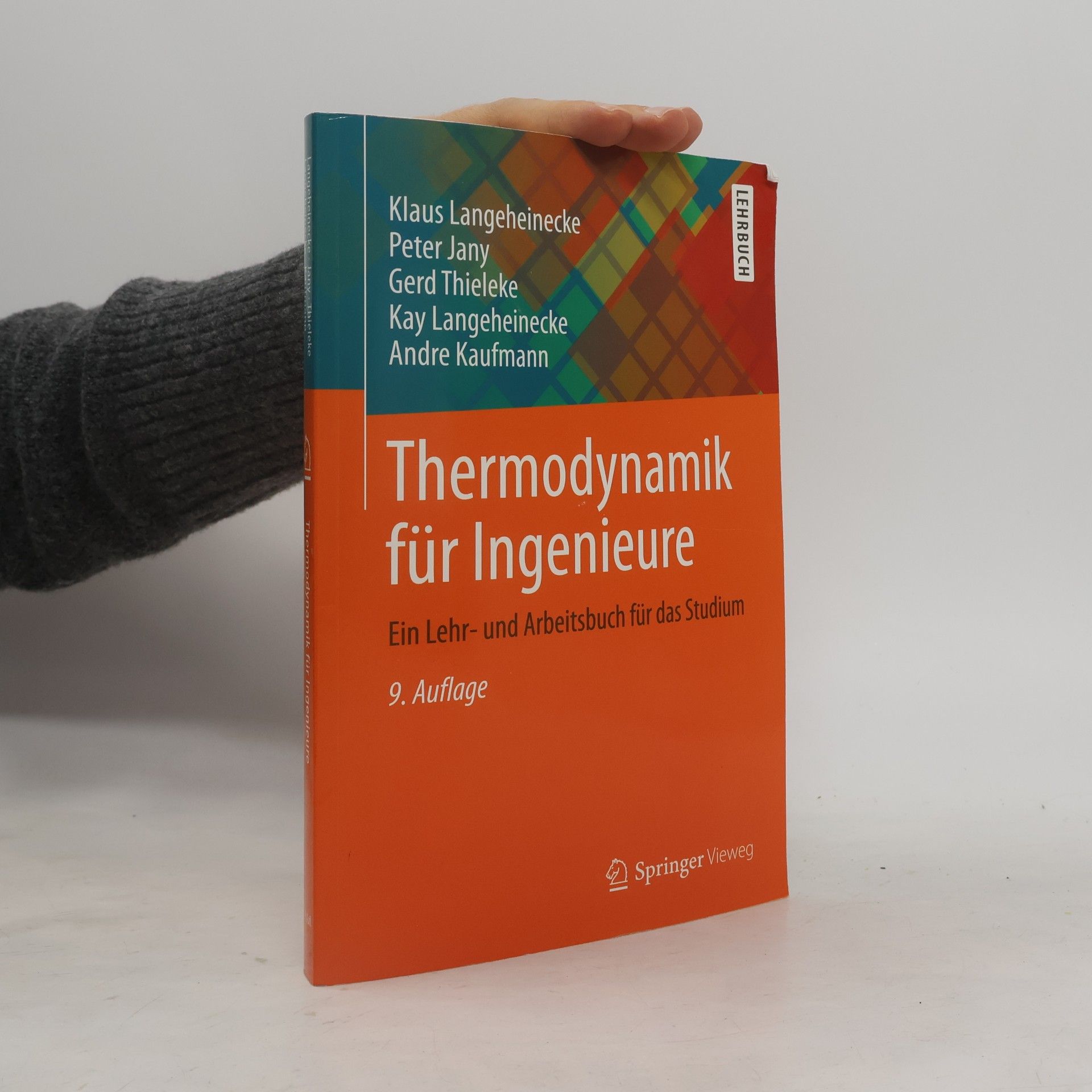 Klaus Langeheinecke Thermodynamik für Ingenieure