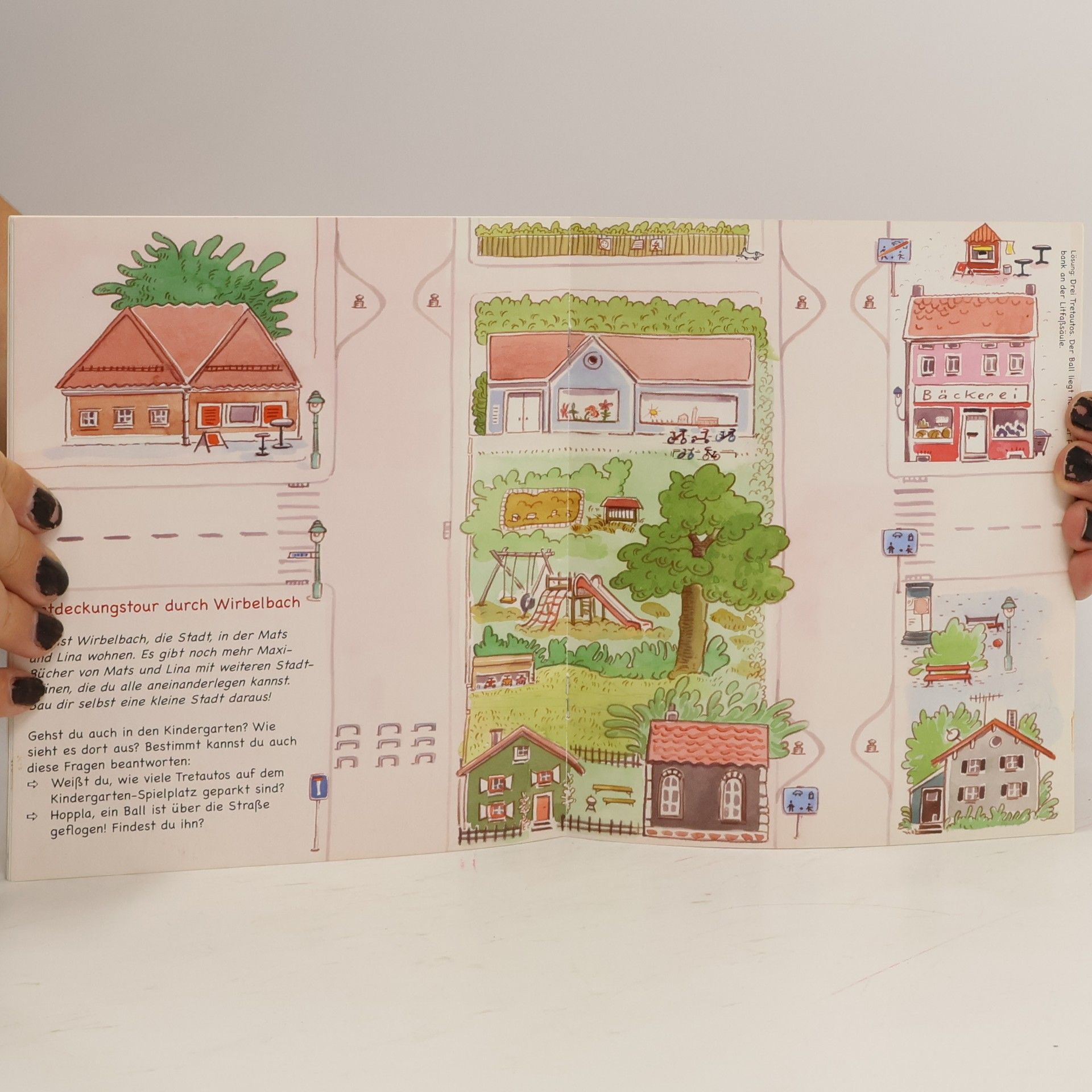 Anne Ameling Mats und Lina: Ein Krokodil im Kindergarten - MAXI Bilderbuch
