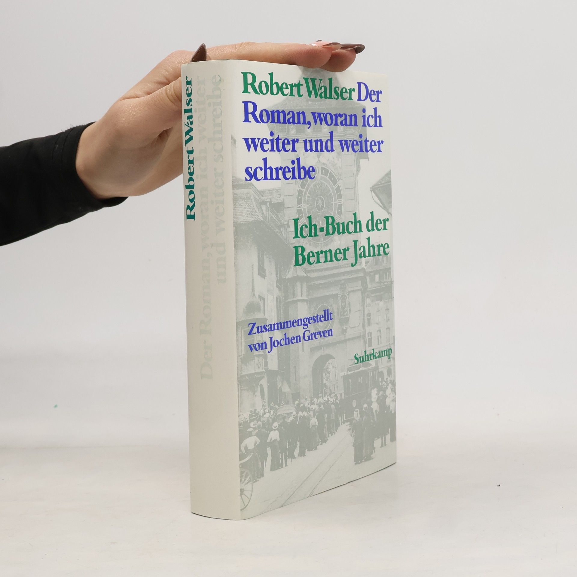 Robert Walser Der Roman, woran ich weiter und weiter schreibe