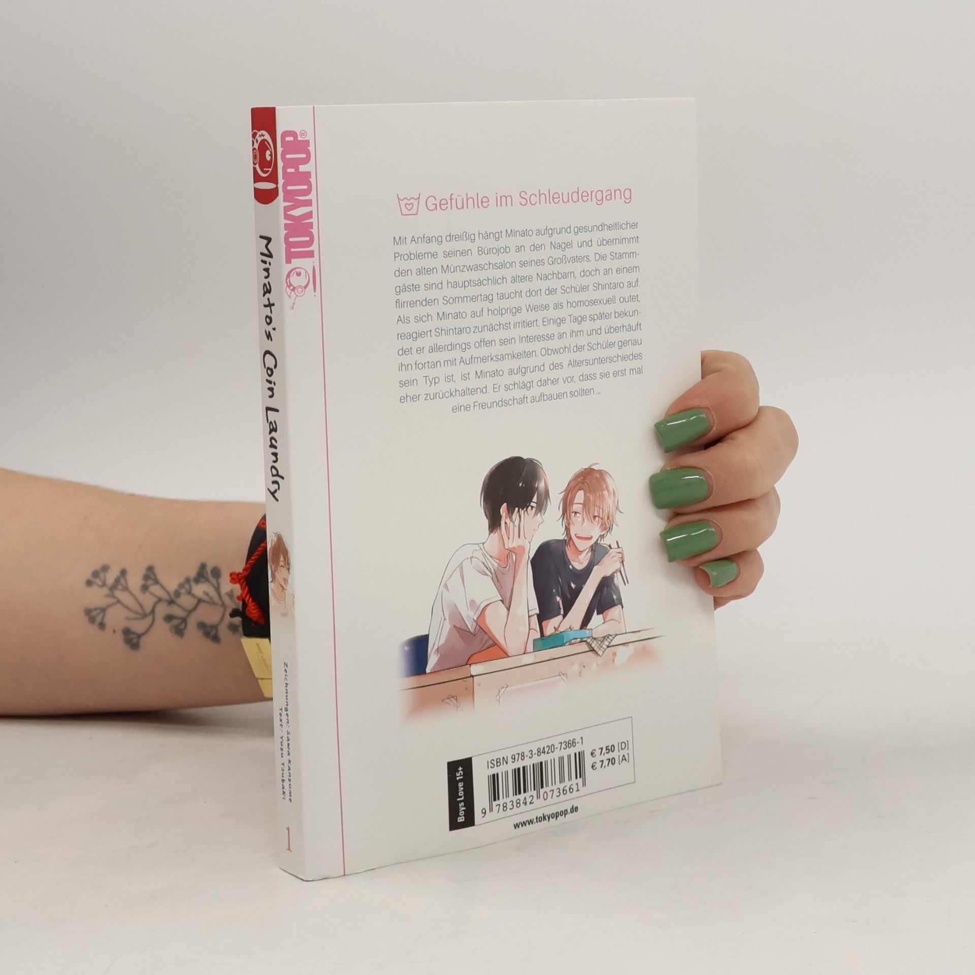 Yuzu Tsubaki Minato's Coin Laundry 01