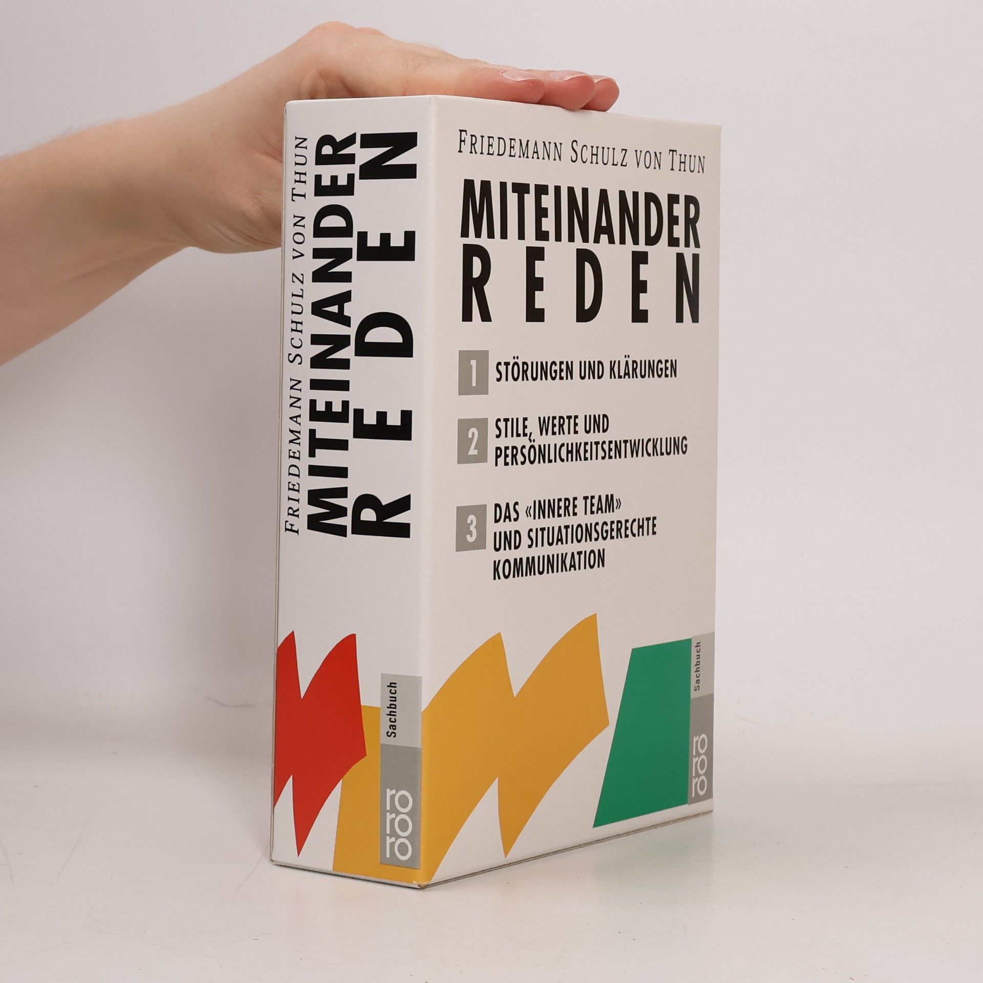 Friedemann Schulz von Thun Miteinander reden 1-3