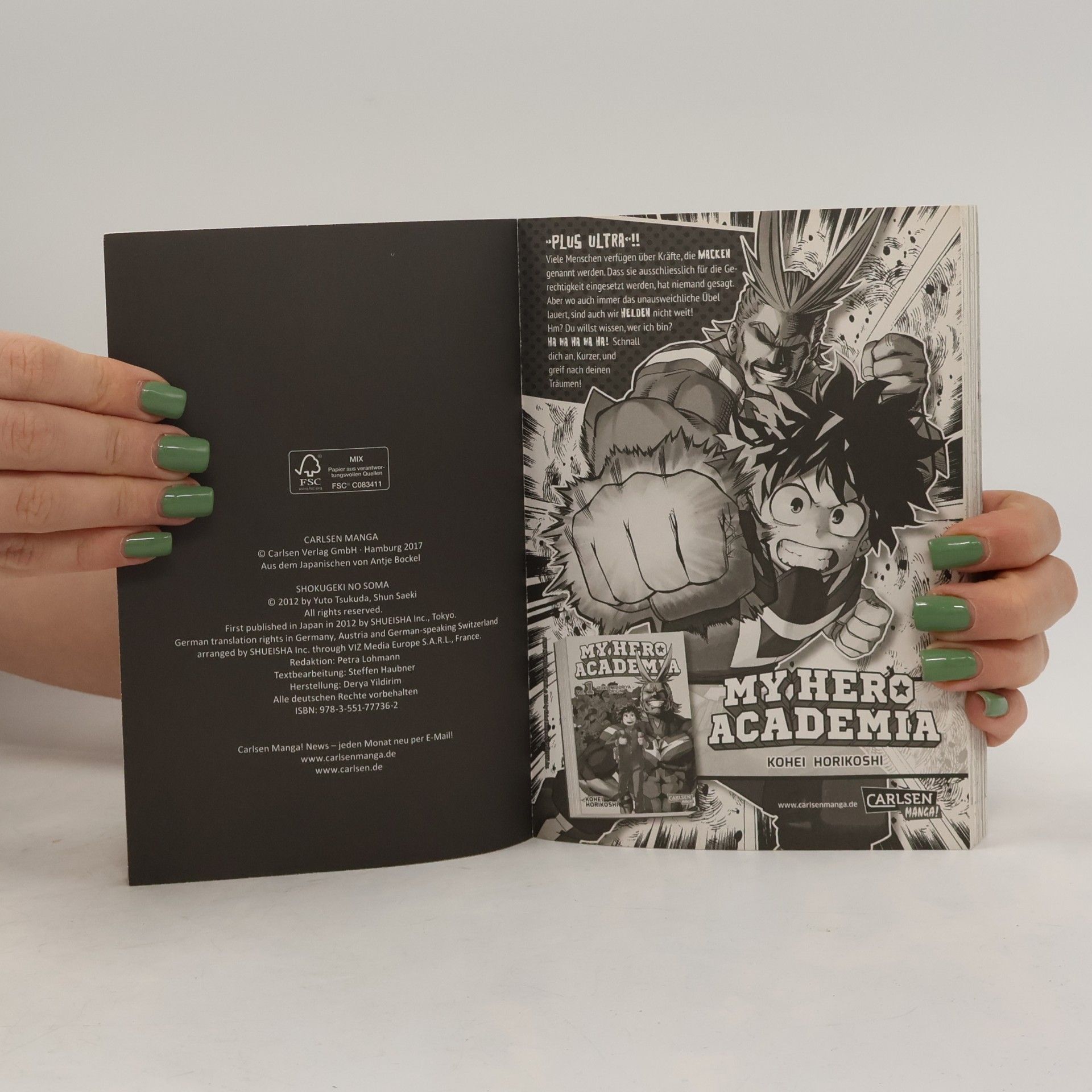 Yuto Tsukuda Food Wars! Shokugeki no soma 1-10