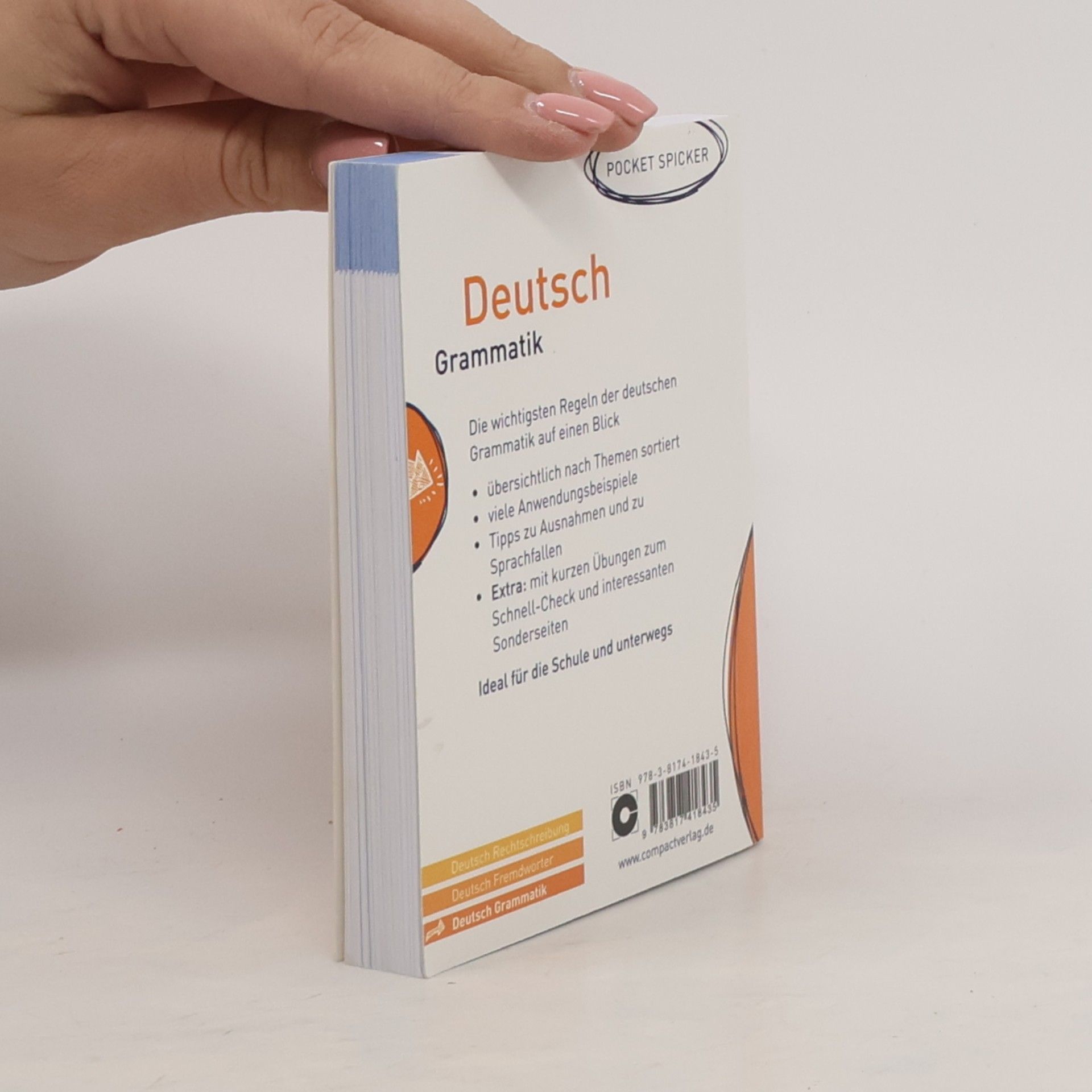 Gesa Füßle Deutsch Grammatik (Pocket Spicker)