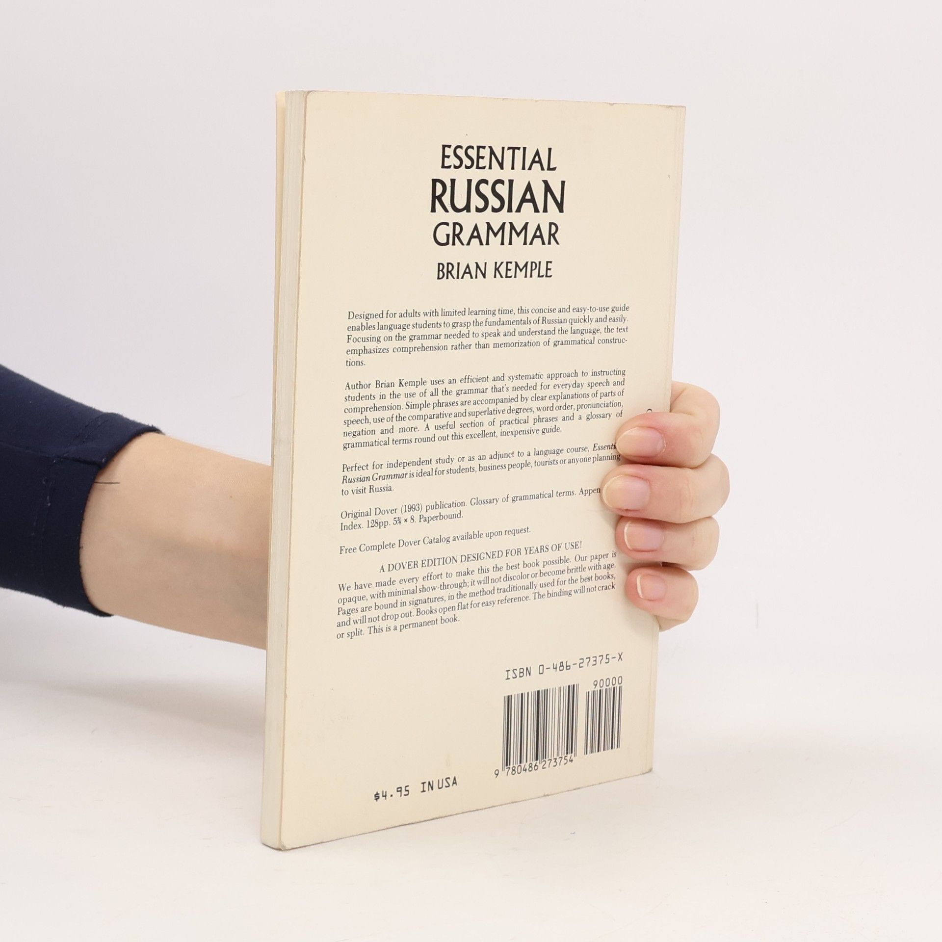 Brian Kemple Essential Russian Grammar