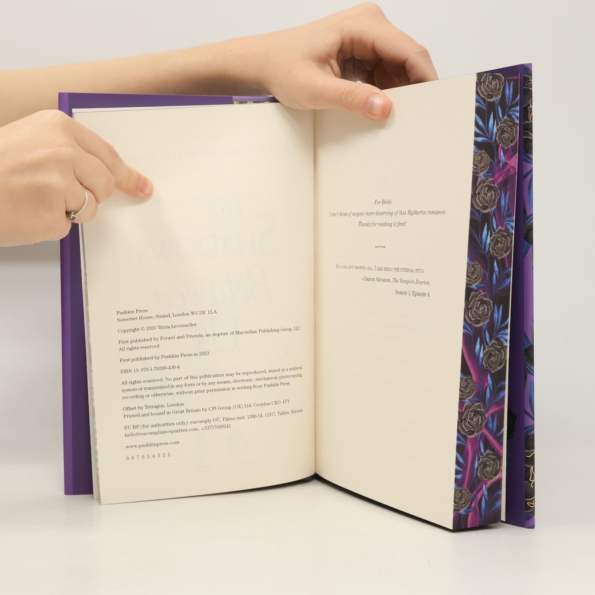 Tricia Levenseller The Shadows Between Us: Fairyloot Edition