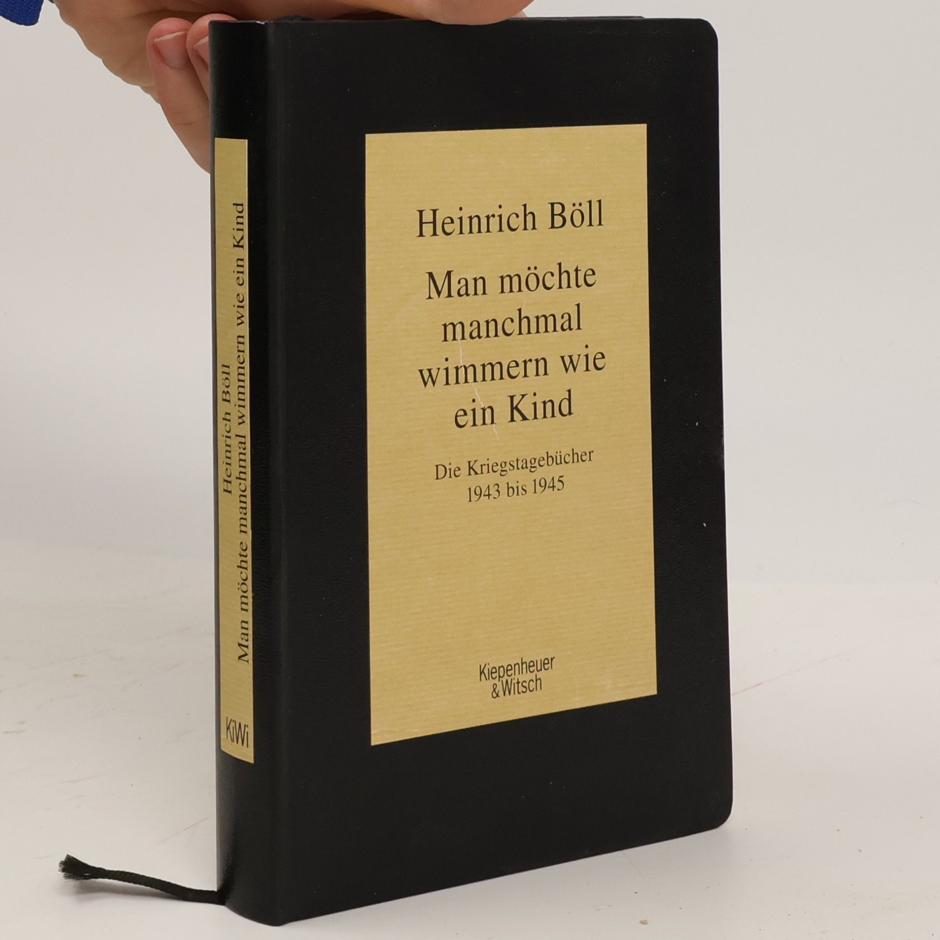 Man möchte manchmal wimmern wie ein Kind