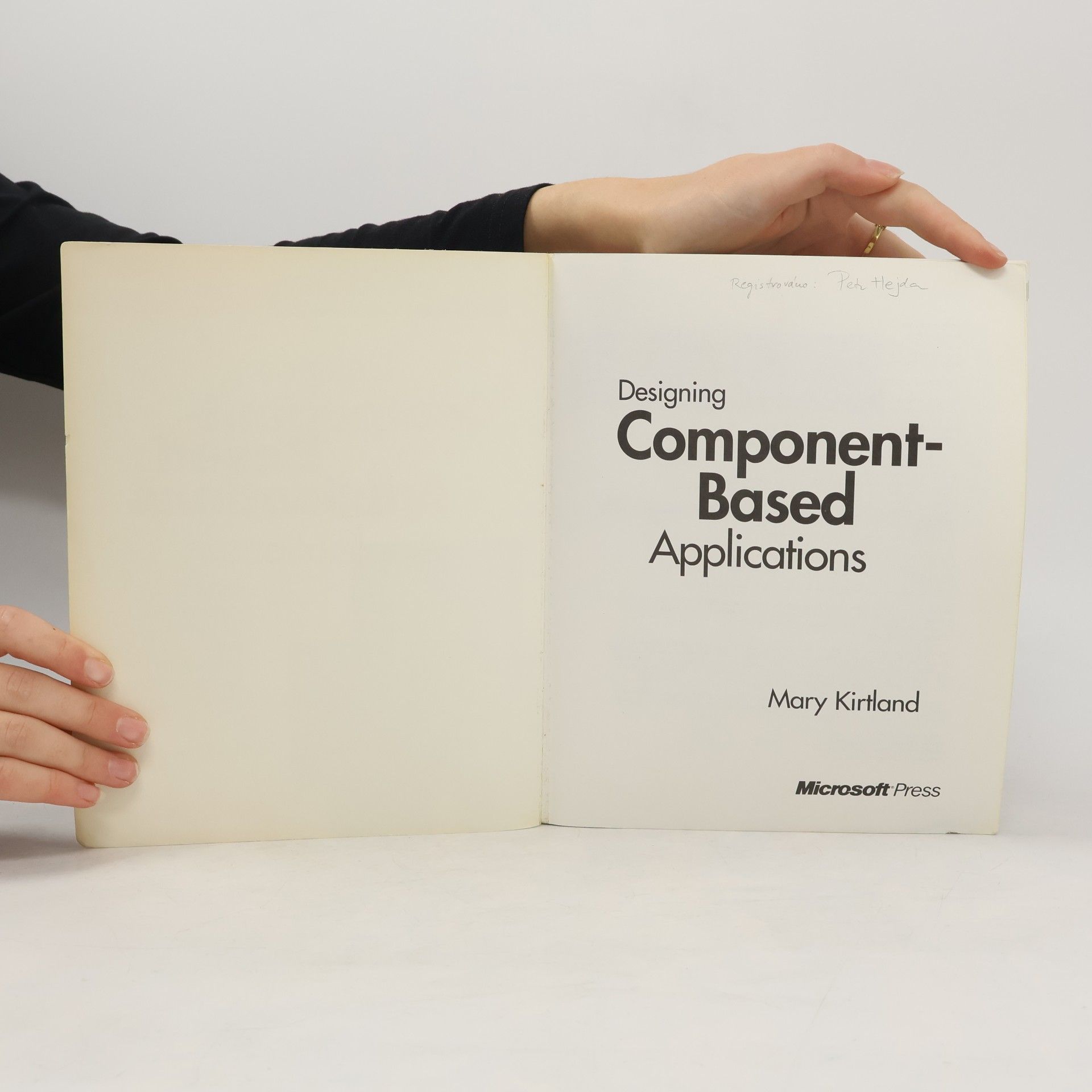 Mary Kirtland Designing Component-Based Applications