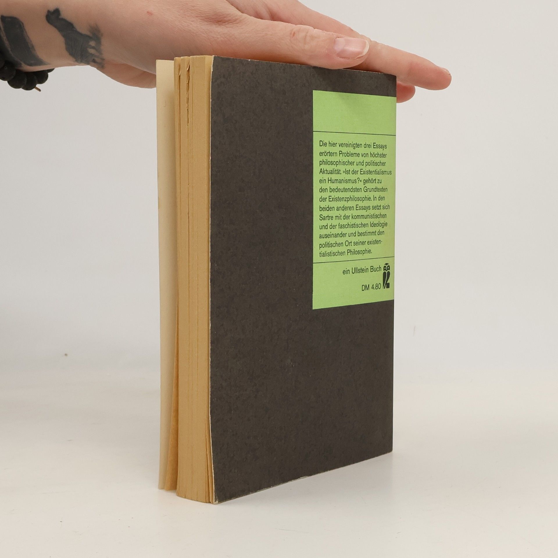 Jean-Paul Sartre Drei Essays