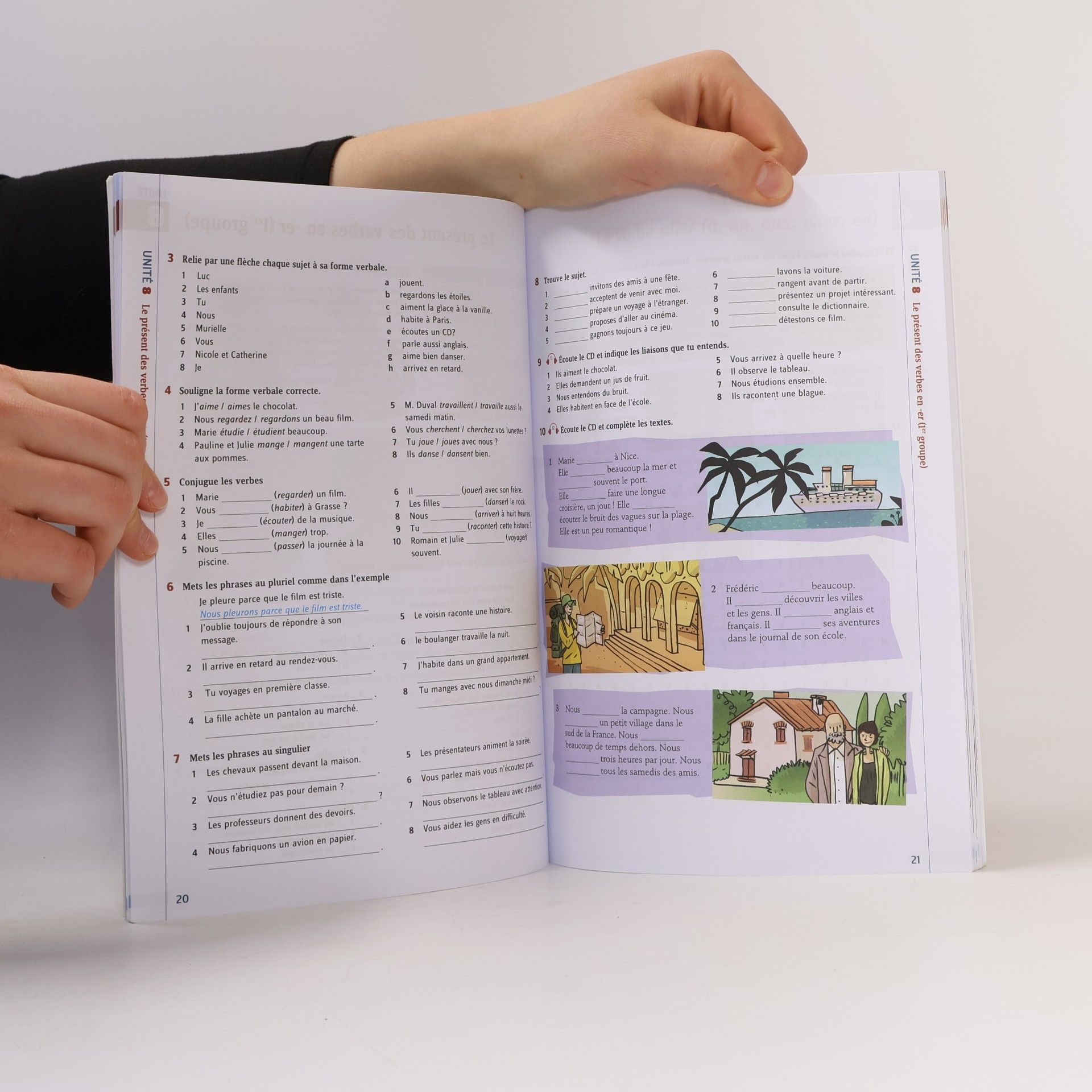 Carine Mercier Pontec Grammaire active A1 + CD