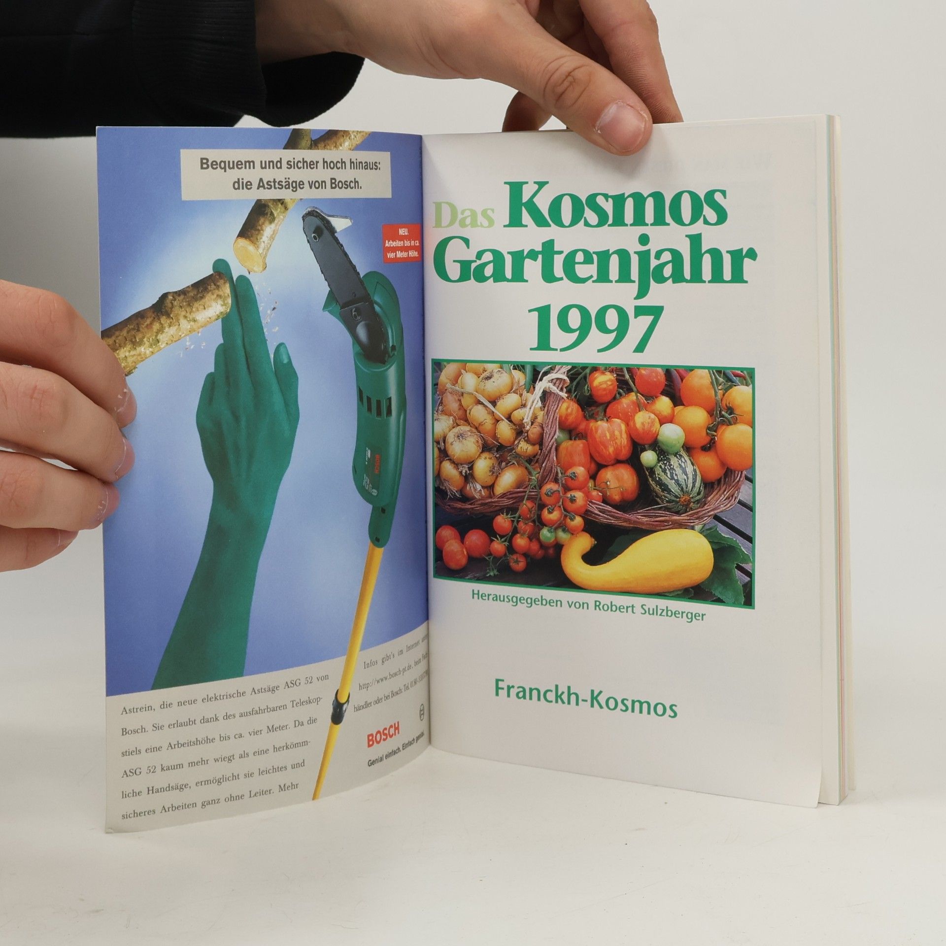 Sulzberger Das Kosmos Gartenjahr 1997