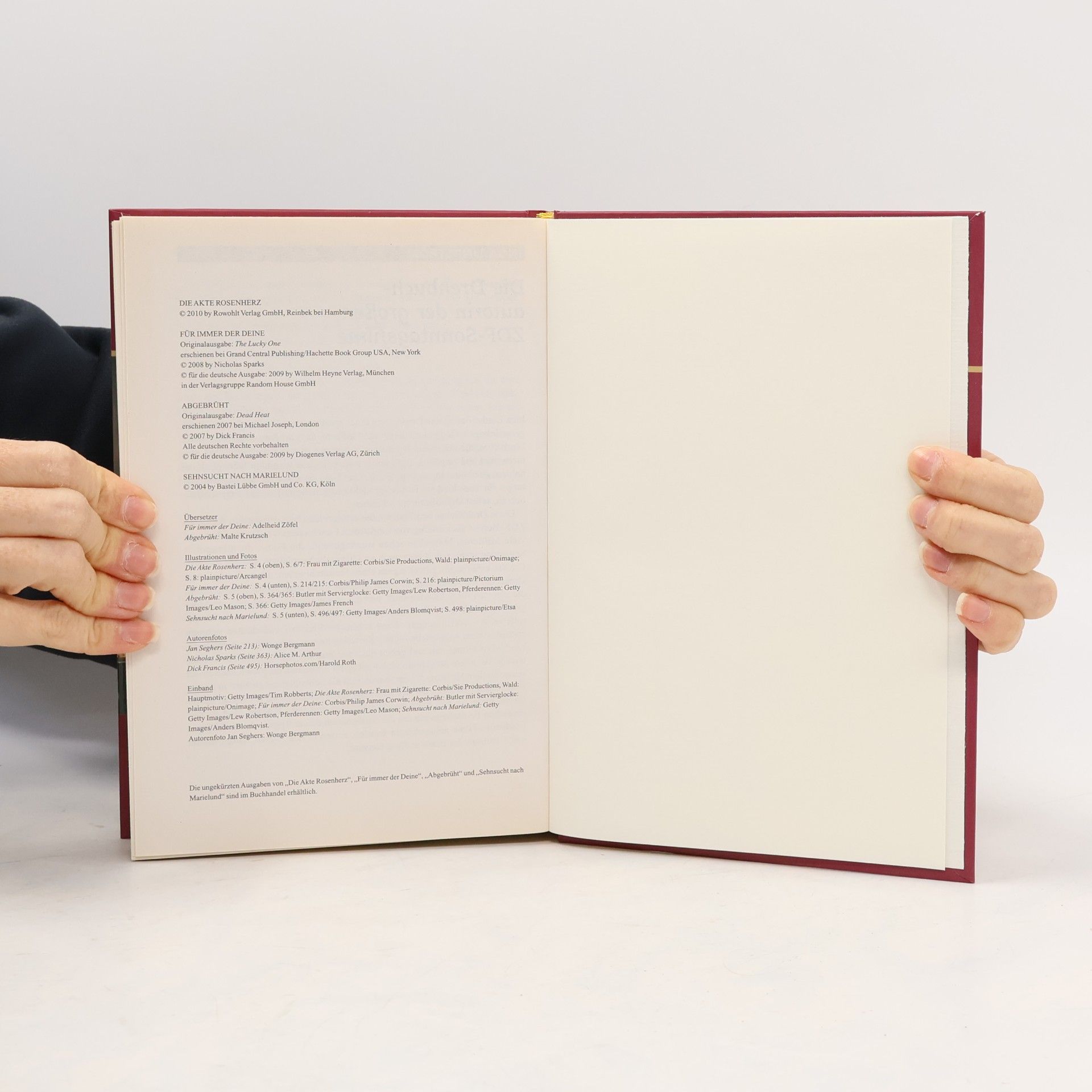 Dick Francis Auswahlbücher. Der stille Zimmerherr. Für immer an Deiner Seite. Abgebrüht. Sehnsucht nach Marielund