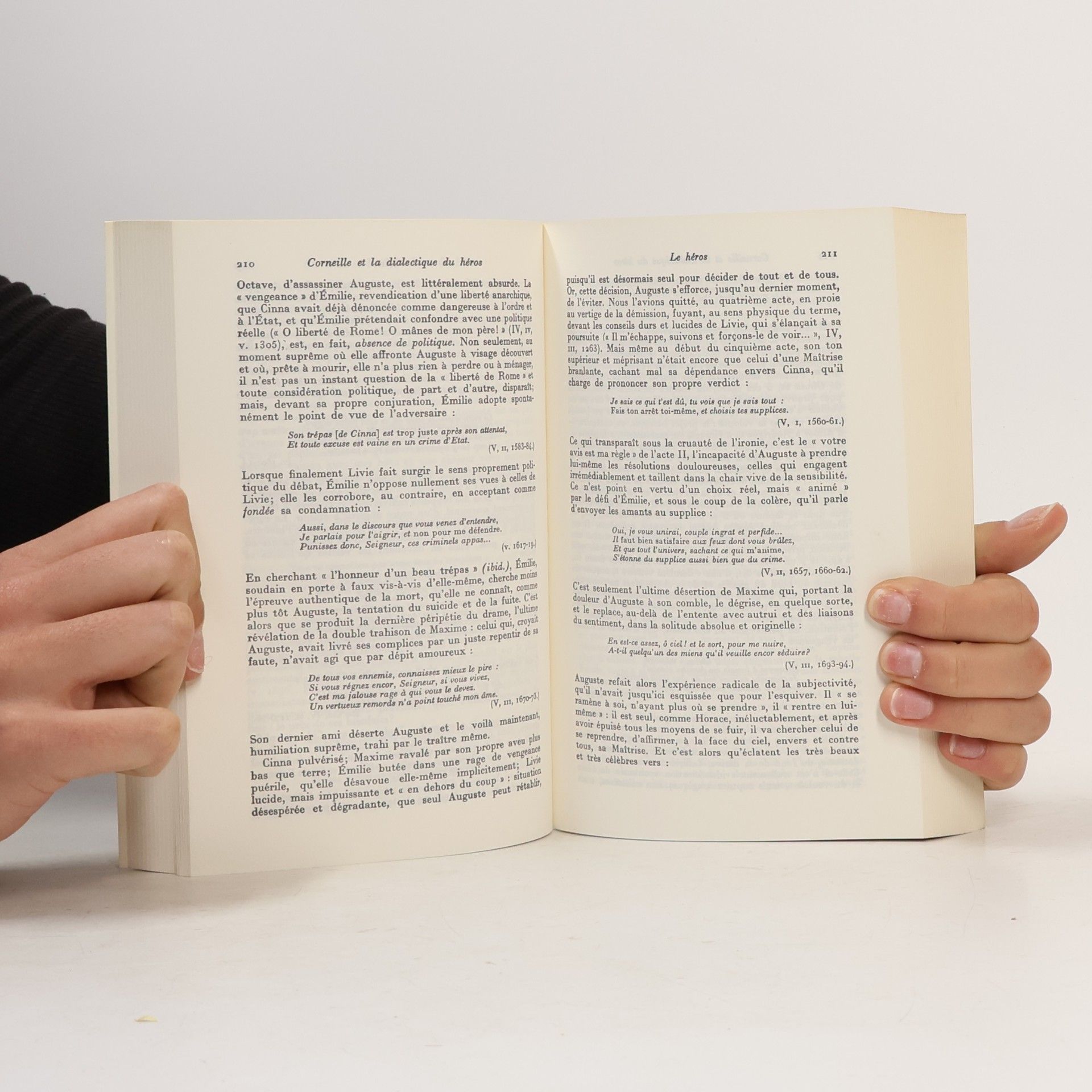 Serge Doubrovsky Corneille et la dialectique du héros
