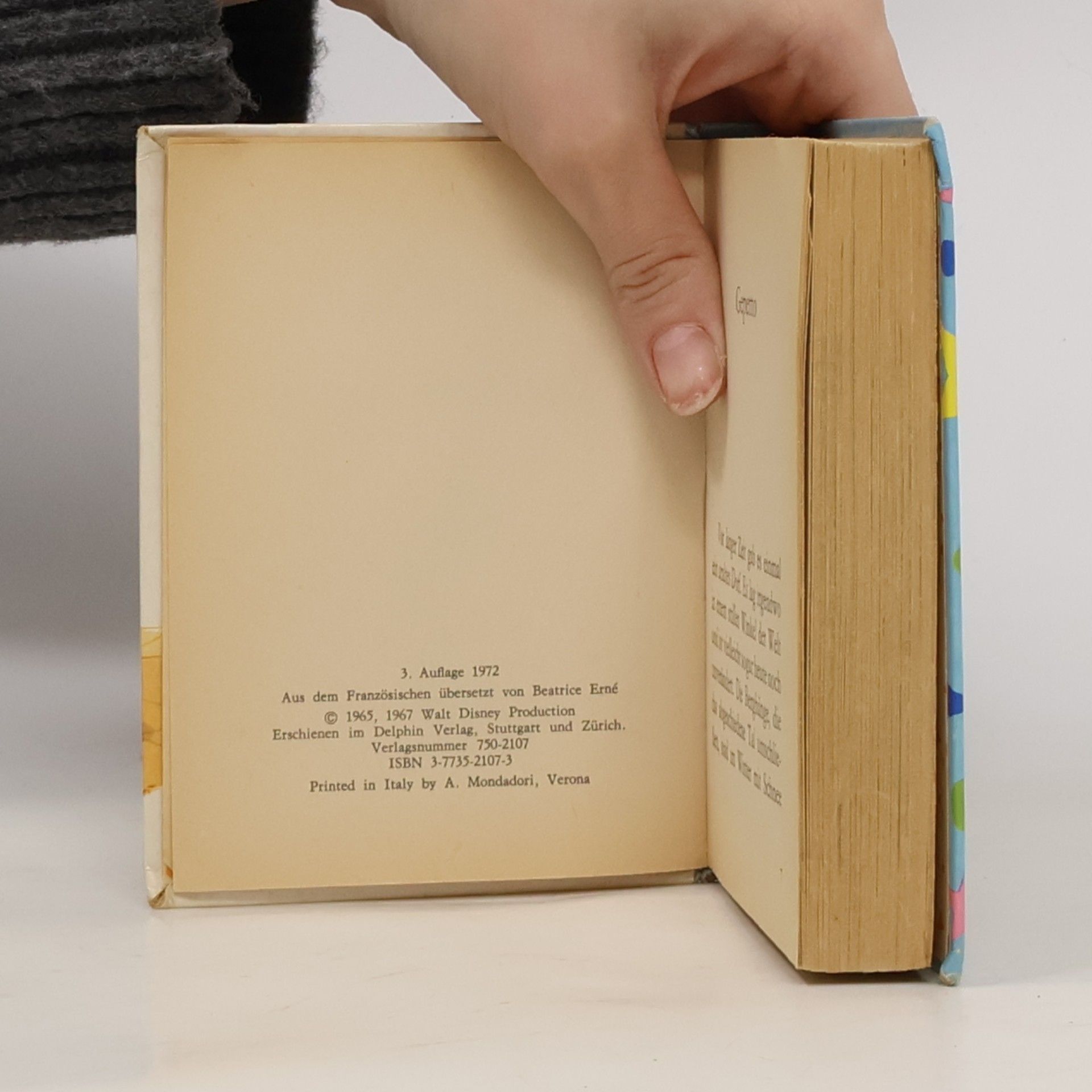 Walt Disney Goldene Happy Bücher - 8: Pinocchio