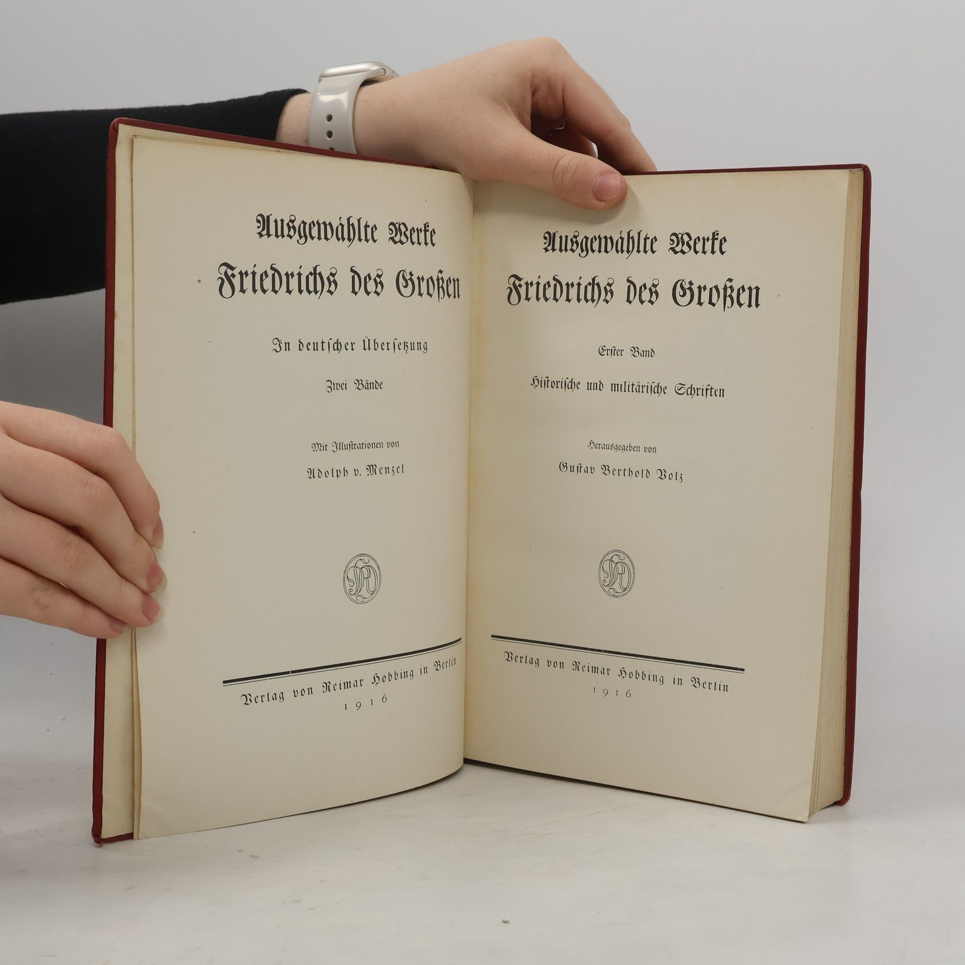 Adolf von Menzel Ausgewählte Werke Friedrichs des Großen 1