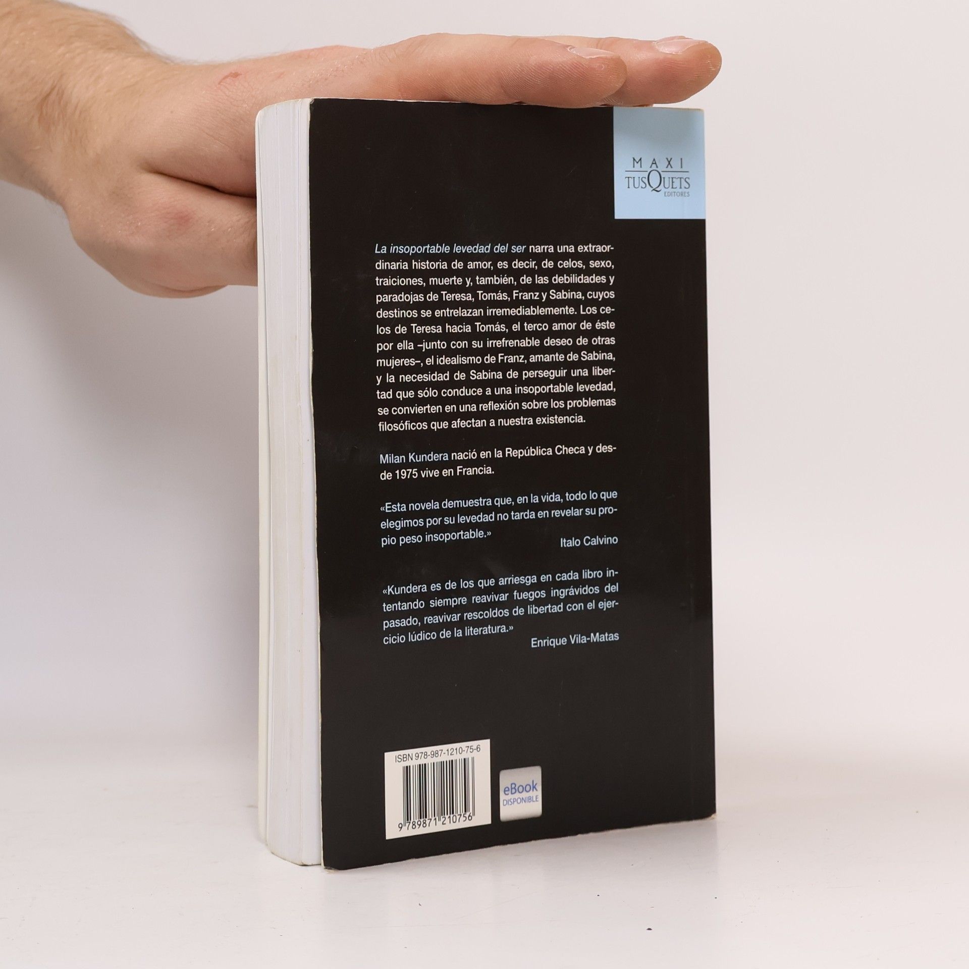 Milan Kundera La insoportable levedad del ser