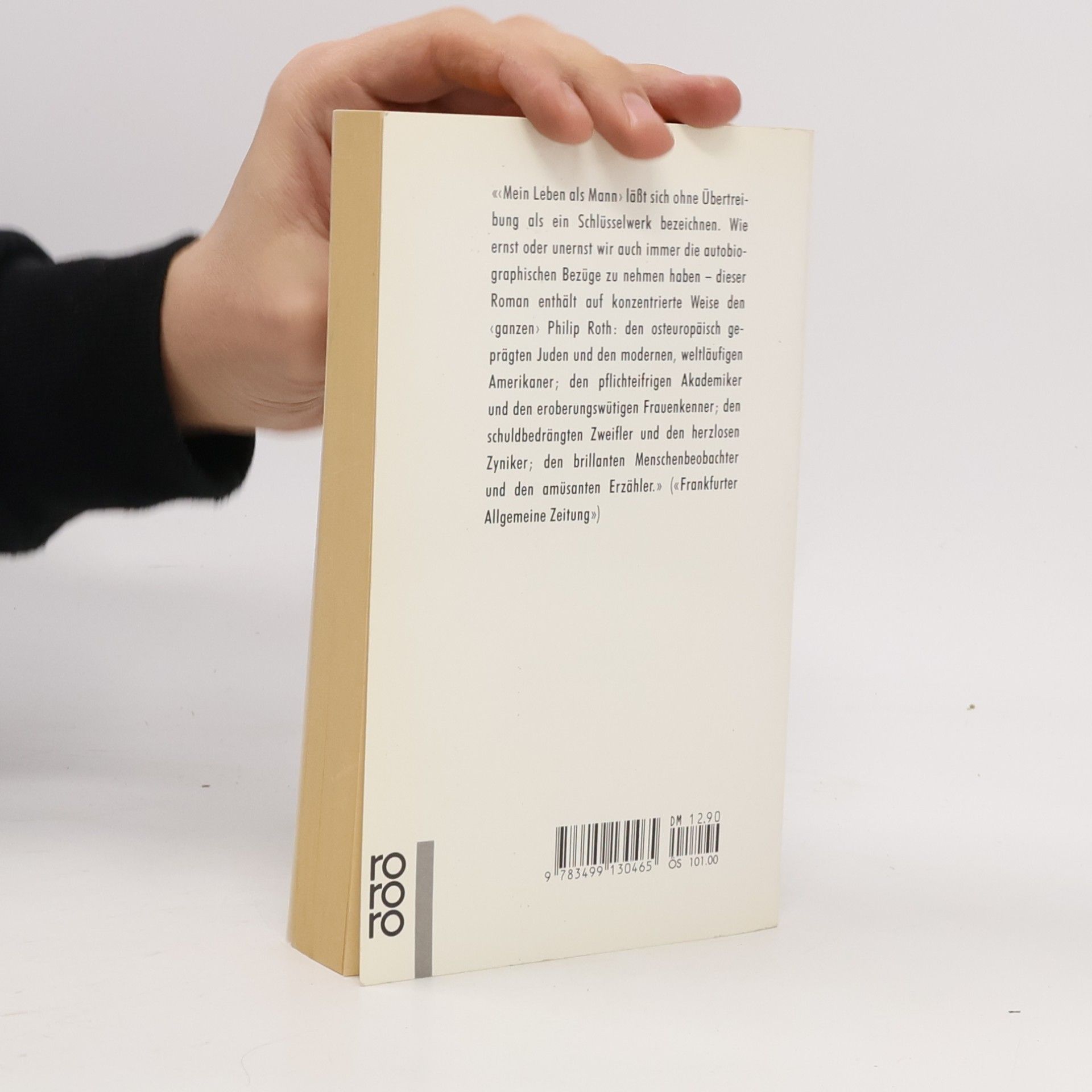 Philip Roth Mein Leben als Mann