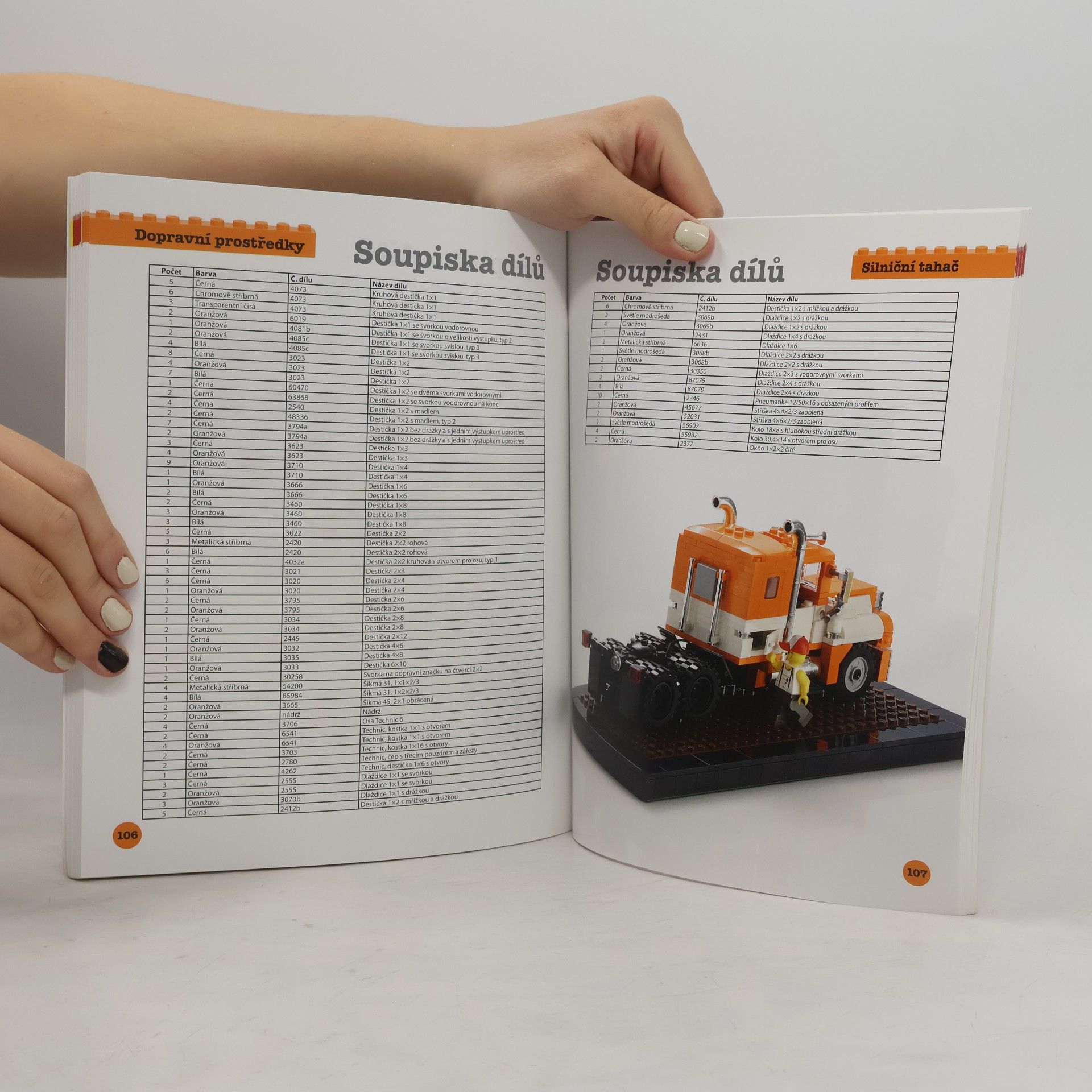 Joachim Klang Báječné modely dopravních prostředků ze stavebnice Lego