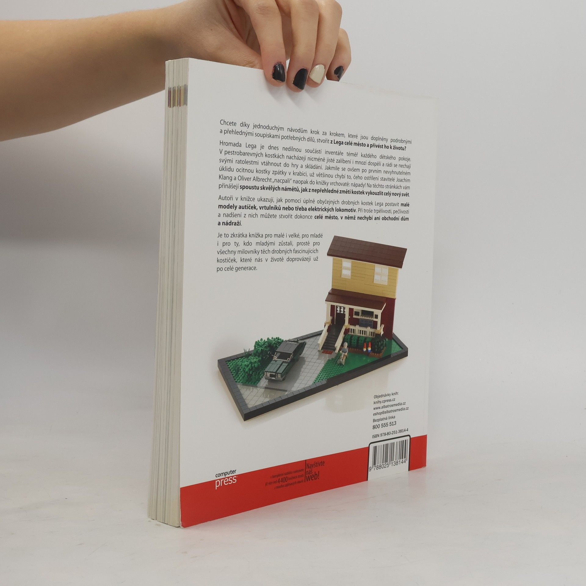 Joachim Klang Postavte si vlastní město ze stavebnice LEGO