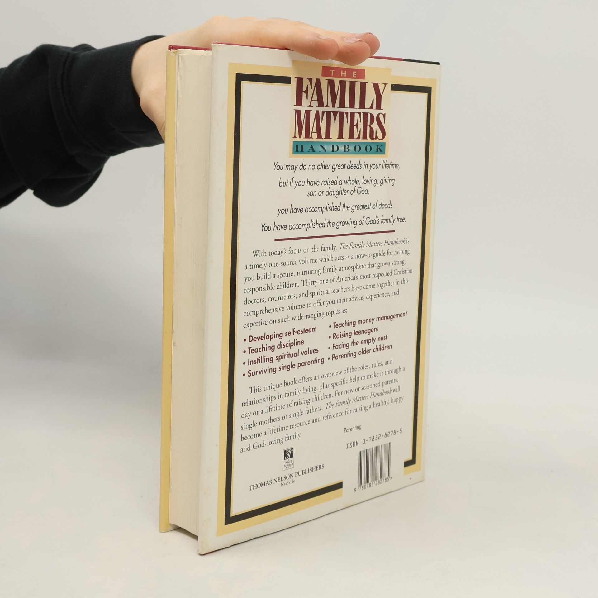 Kevin Leman The Family Matters Handbook