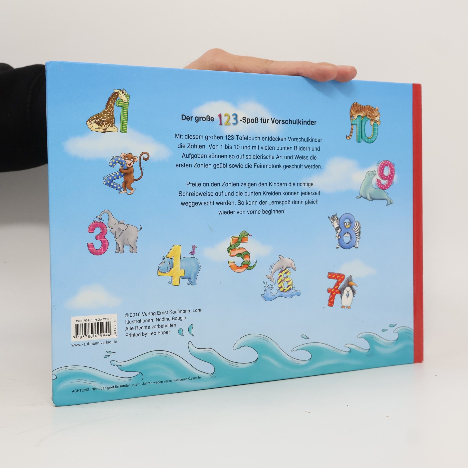 Nadine Bougie Mein großes 123-Tafelbuch