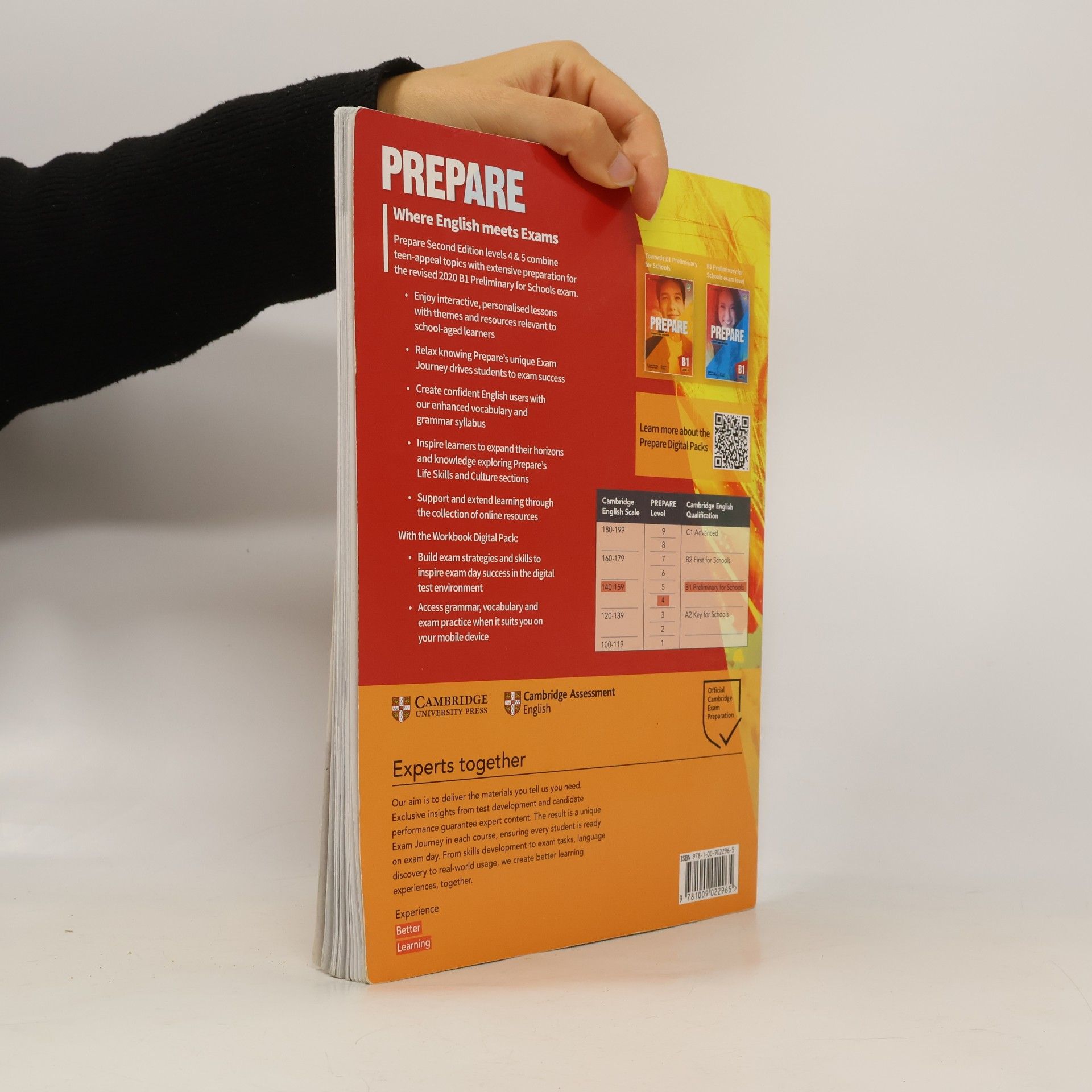 Gareth P. Jones Prepare 4/B1 Workbook With Digital Pack, 2nd