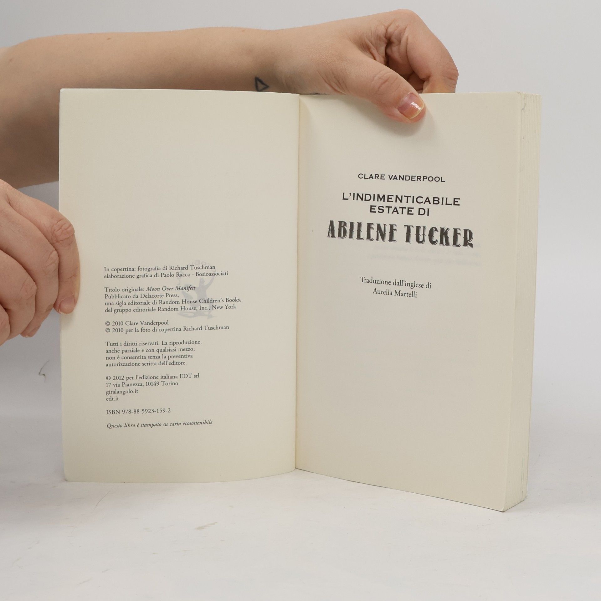 Vanderpool Clare L'indimenticabile estate di Abilene Tucker