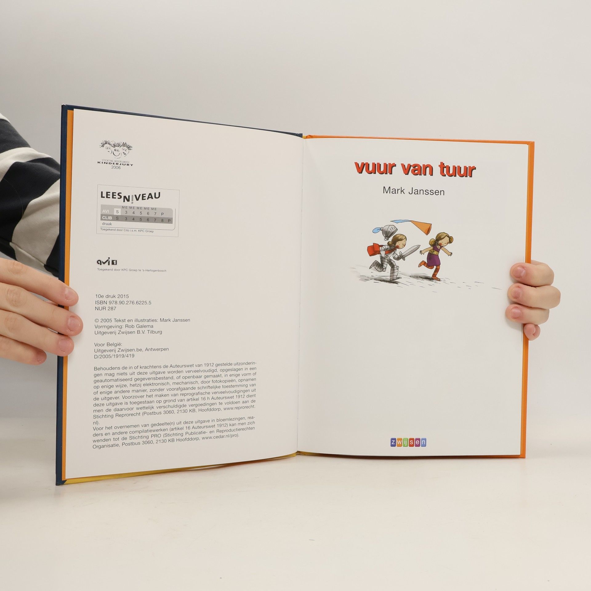 Mark Janssen Strip AVI Start: Vuur van Tuur