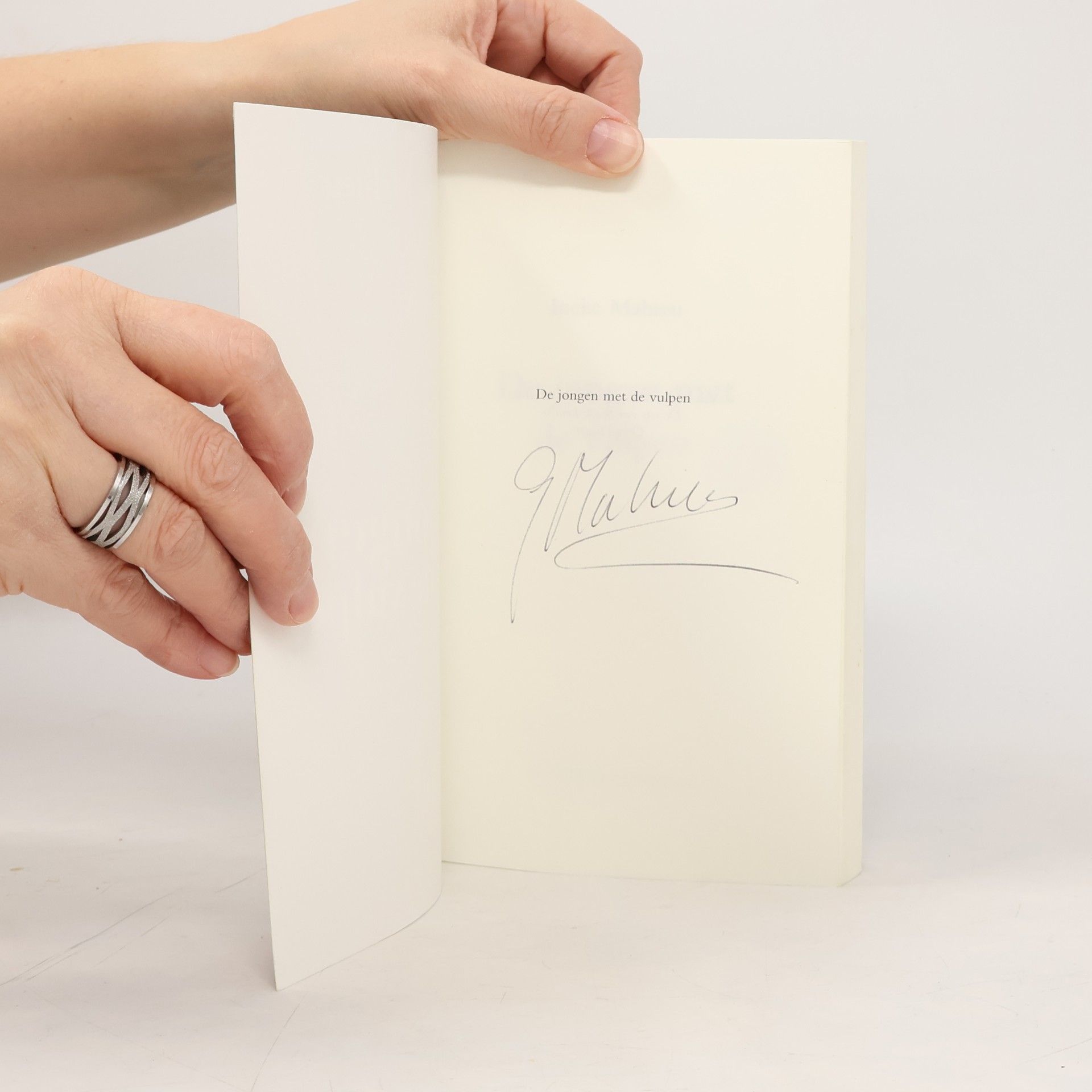 Ineke Mahieu De jongen met de vulpen