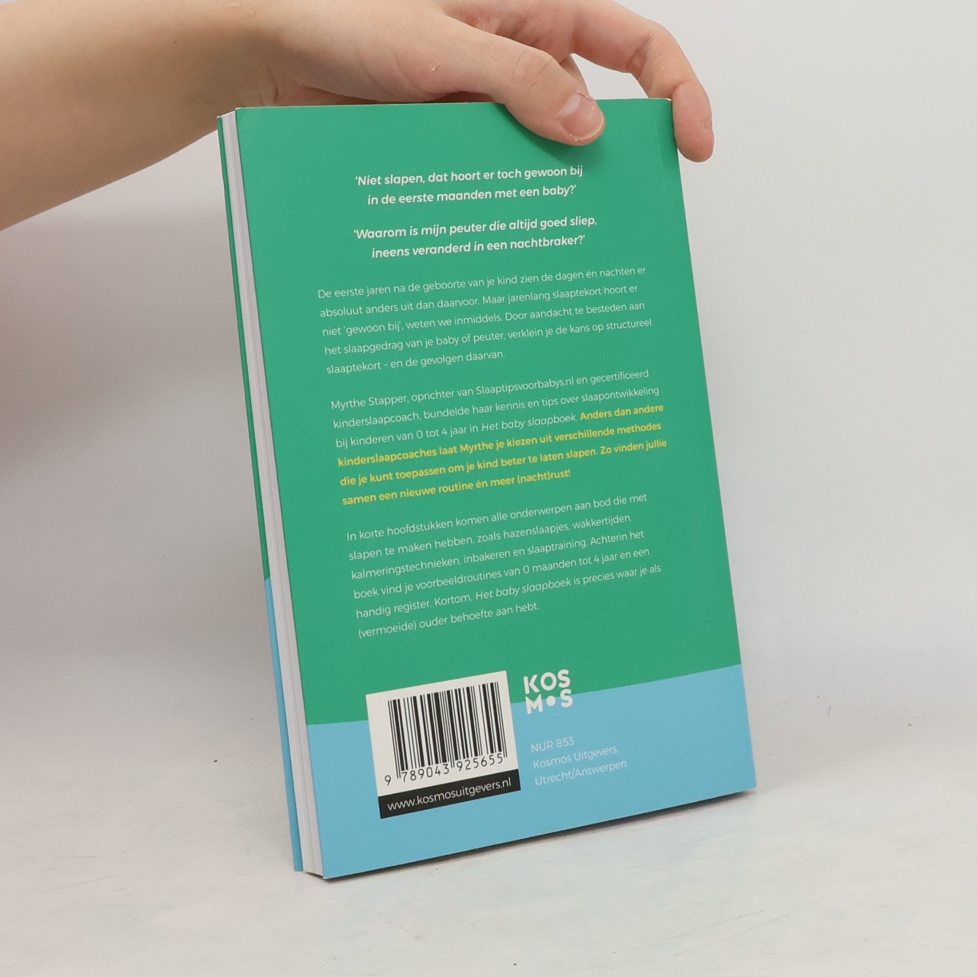 Myrthe Stapper Het baby slaapboek