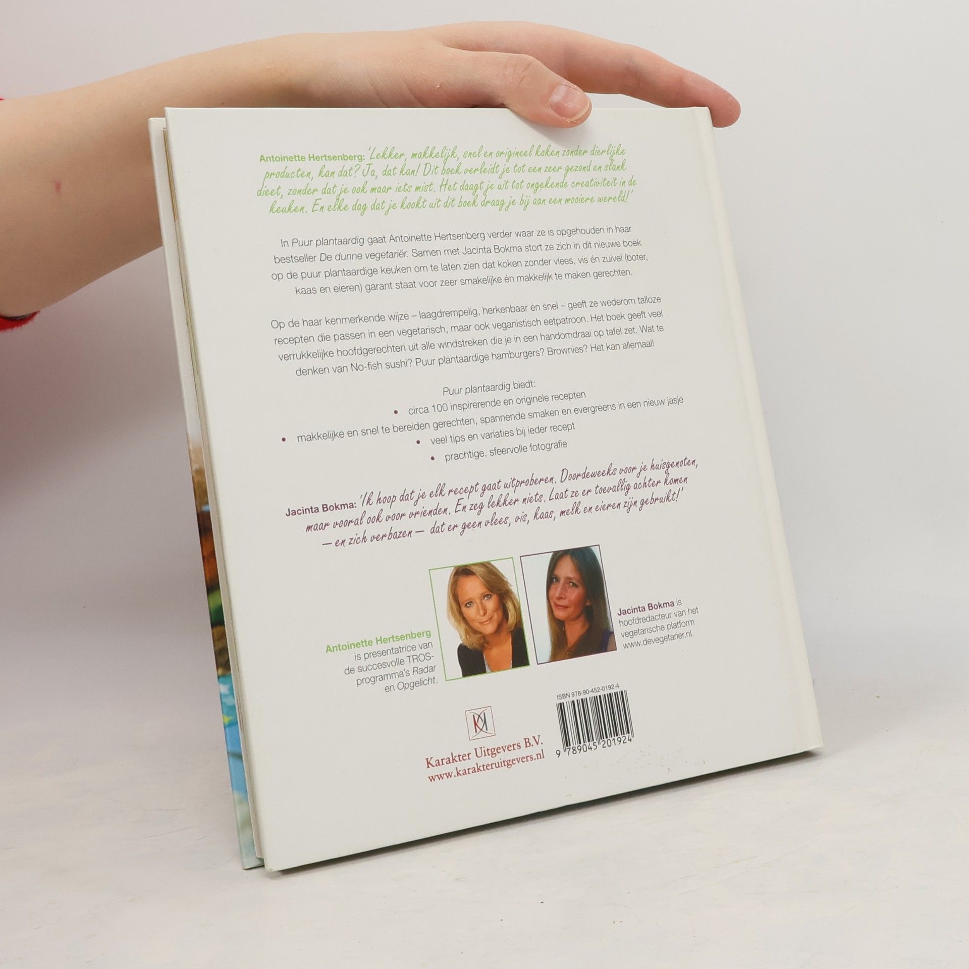 Jacinta Bokma Puur plantaardig - druk 1