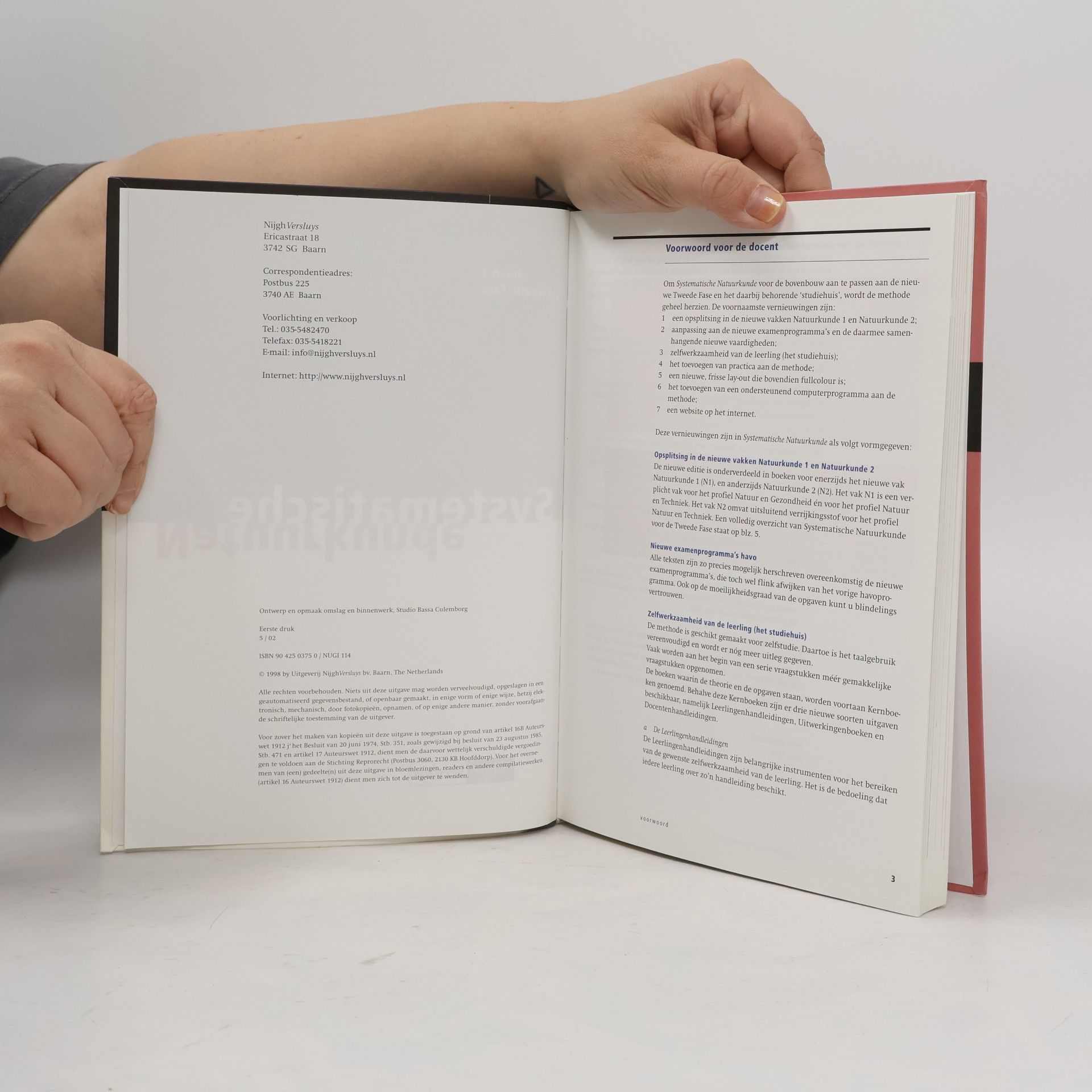 J.W. Middelink Kernboek - N1 havo 1: Systematische Natuurkunde