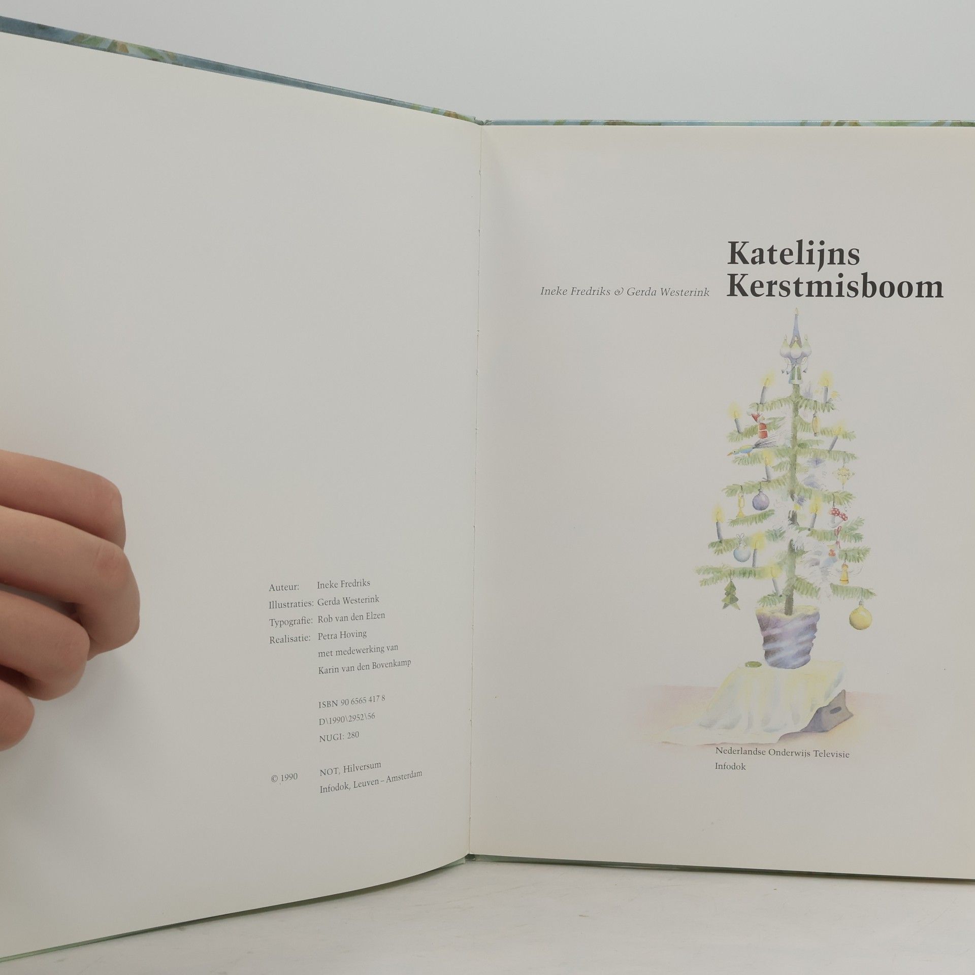 Ineke Fredriks Katelijns Kerstmisboom