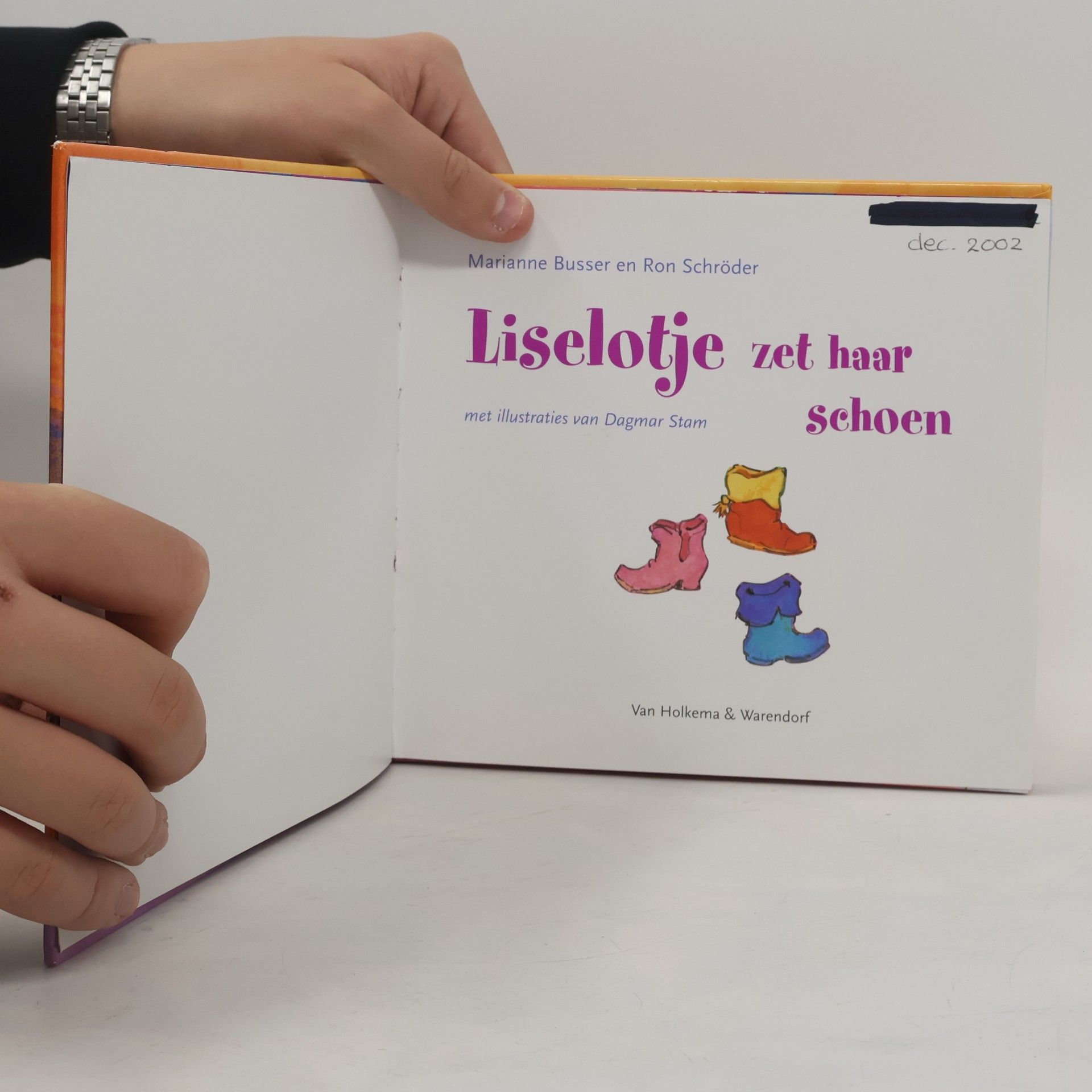 Ron Schröder Liselotje zet haar schoen / druk 1