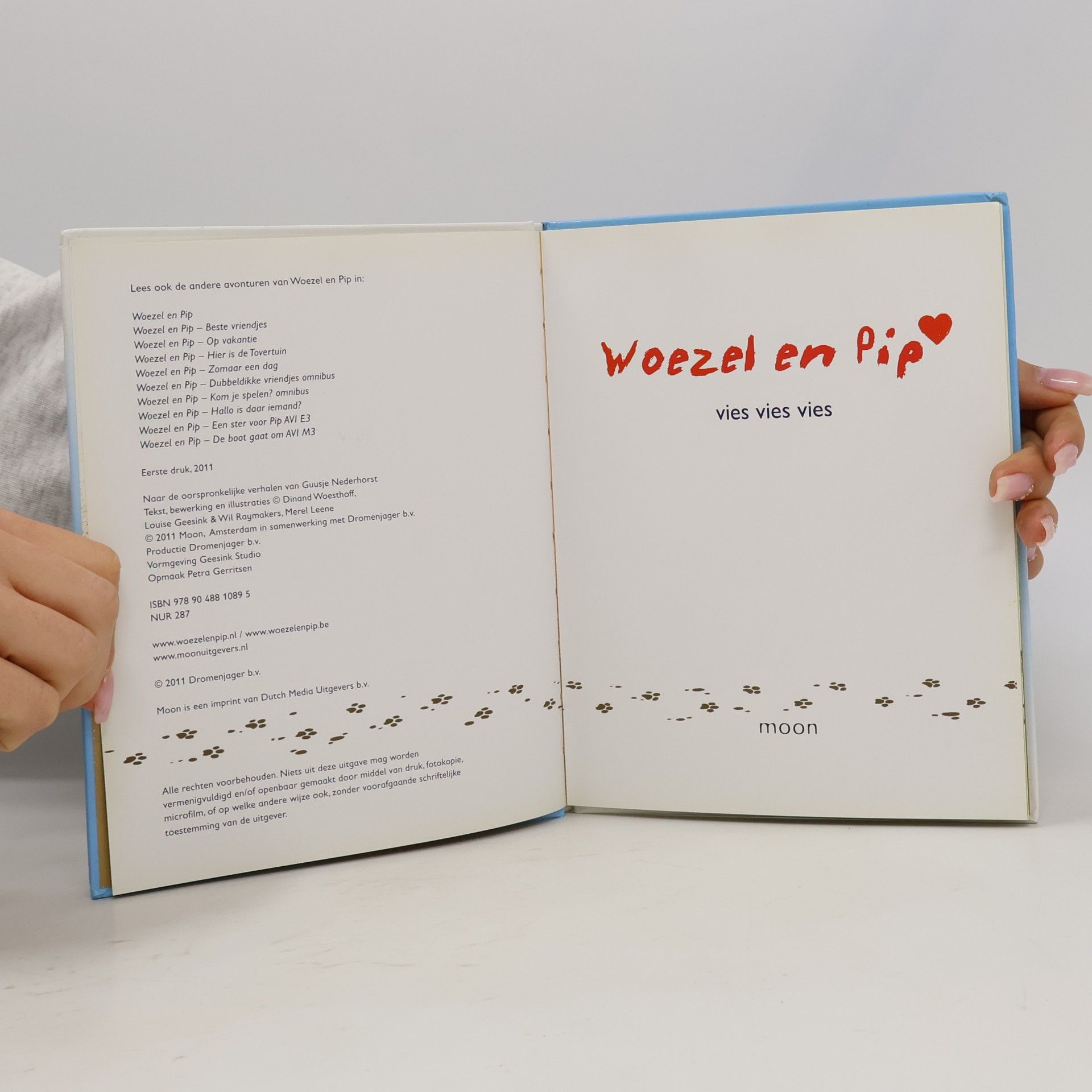 Guusje Nederhorst Woezel en Pip: Vies vies vies - druk 1