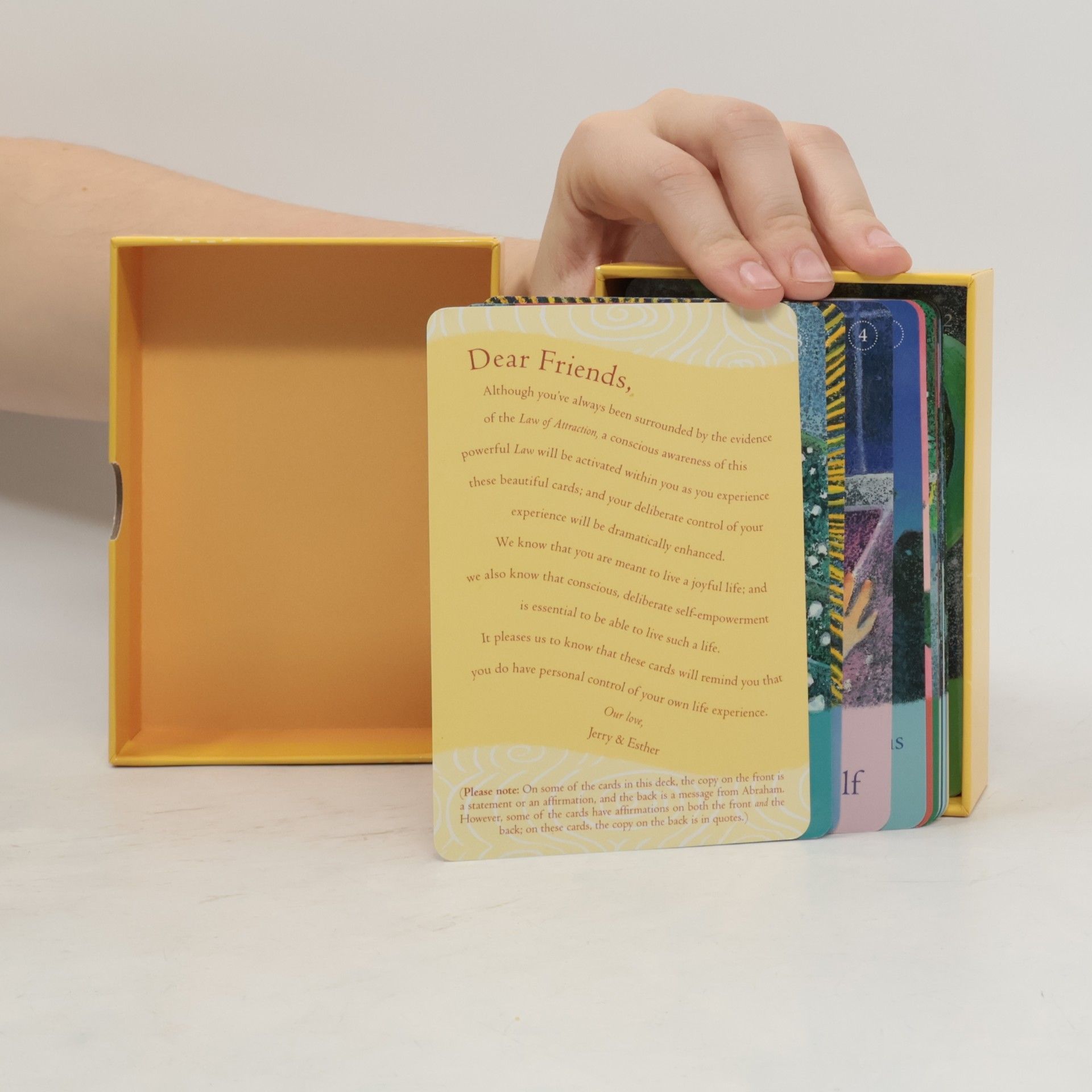 Esther Hicks The Teachings of Abraham: The Law of Attraction Cards