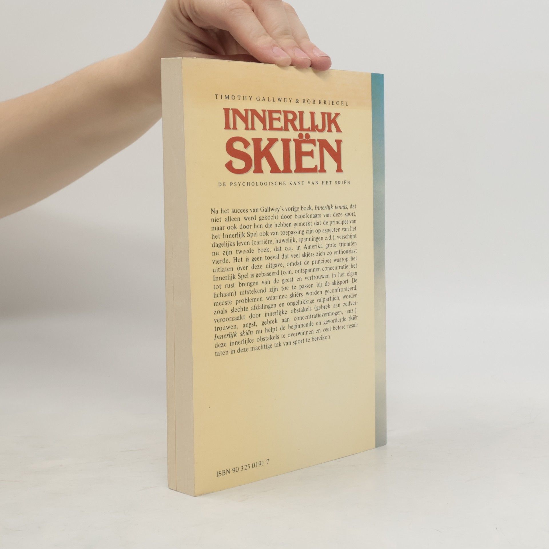 Timothy Gallwey Innerlijk skiën