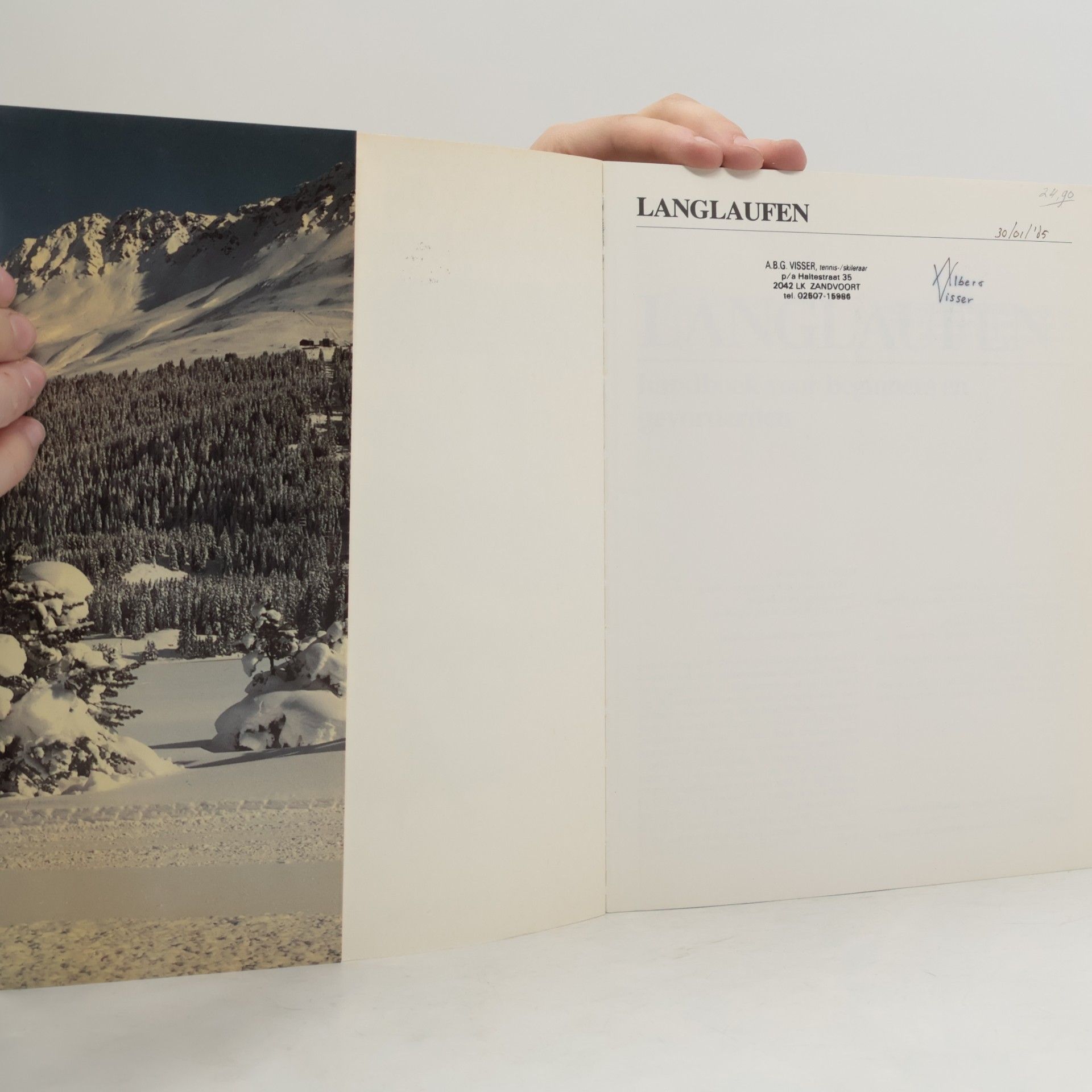 Sidney Teeling Langlaufen