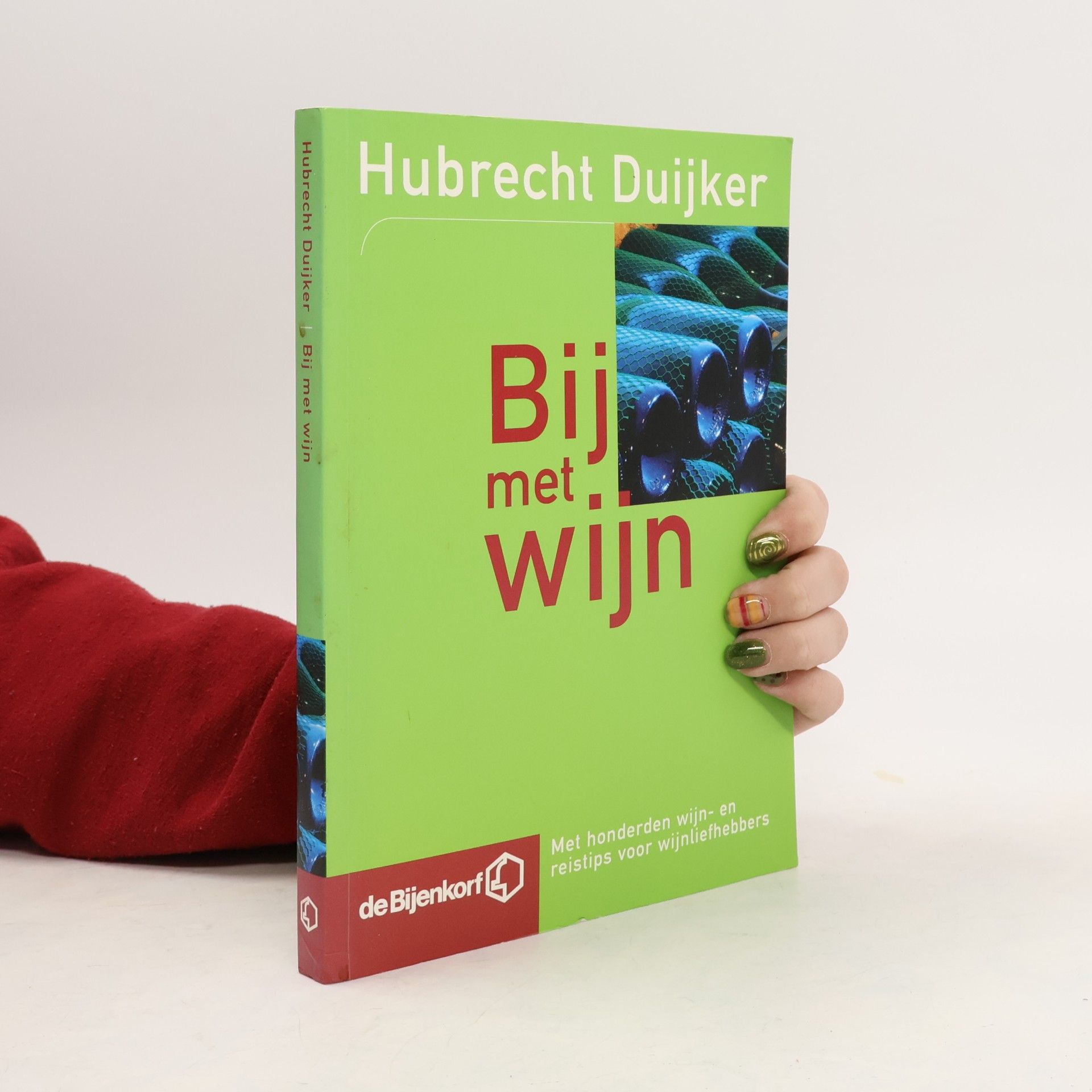 Bij met wijn