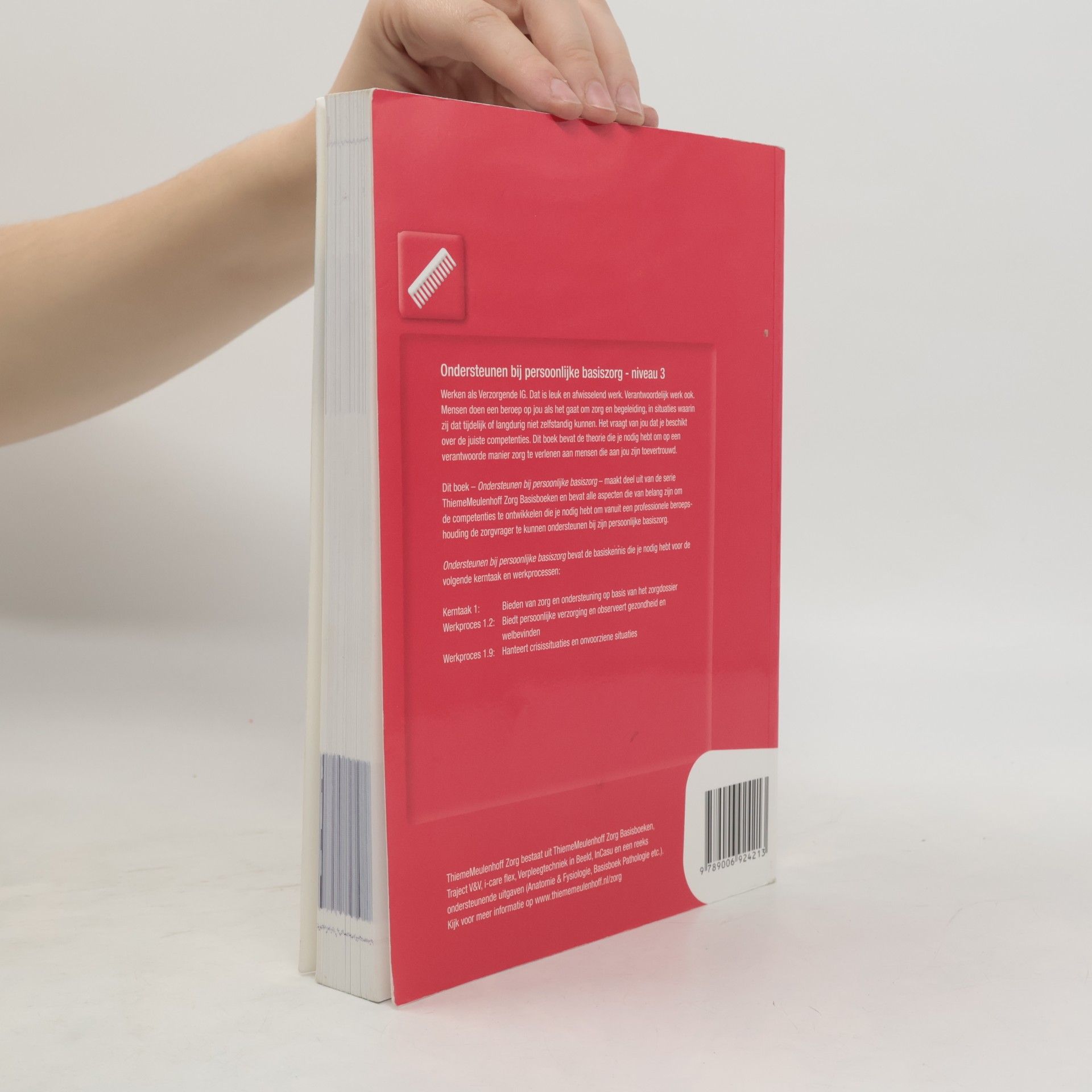 Gerda Verhey Zorg basisboek - 3: Ondersteunen bij persoonlijke basiszorg
