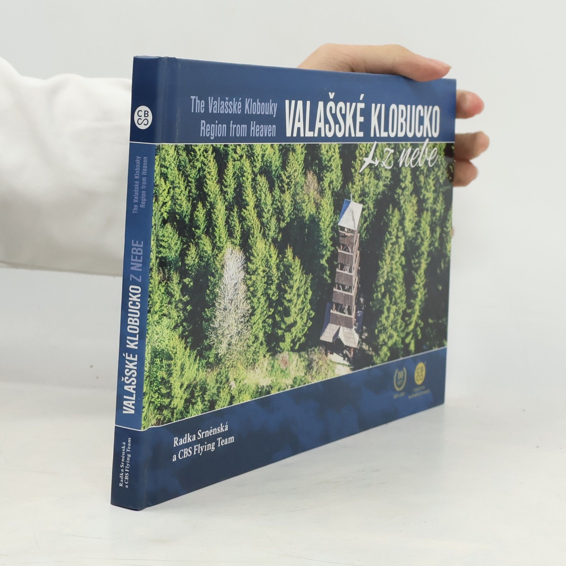 Valašské Klobucko z nebe = The Valašské Klobouky region from heaven