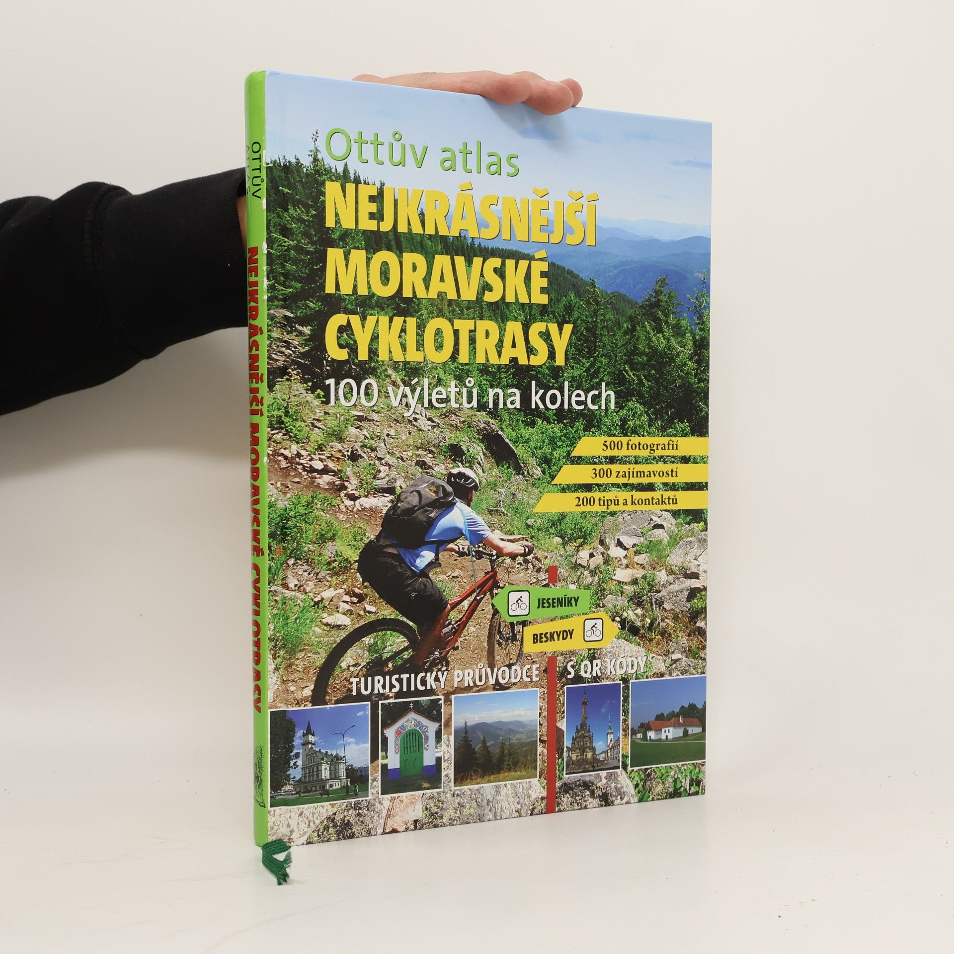 Ivo Paulík Ottův atlas Nejkrásnější moravské cyklotrasy: 100 výletů na kolech