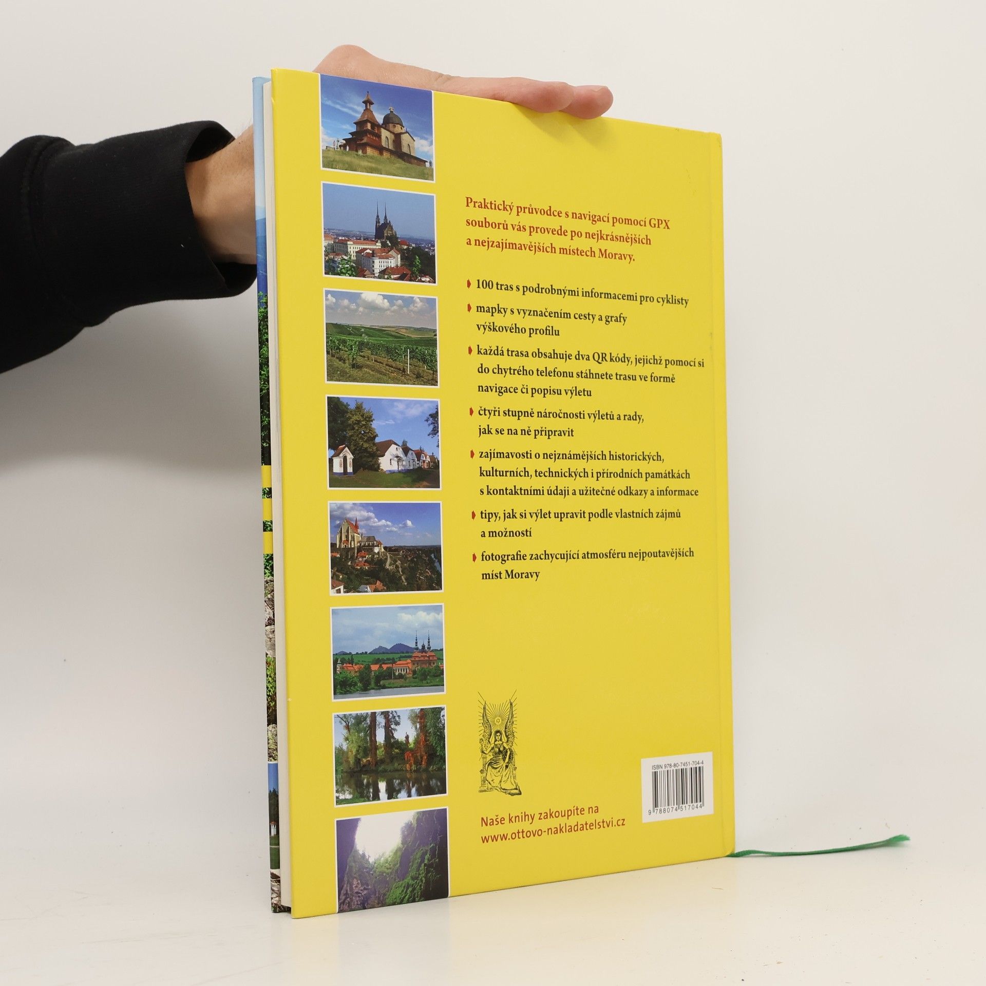 Ivo Paulík Ottův atlas Nejkrásnější moravské cyklotrasy: 100 výletů na kolech