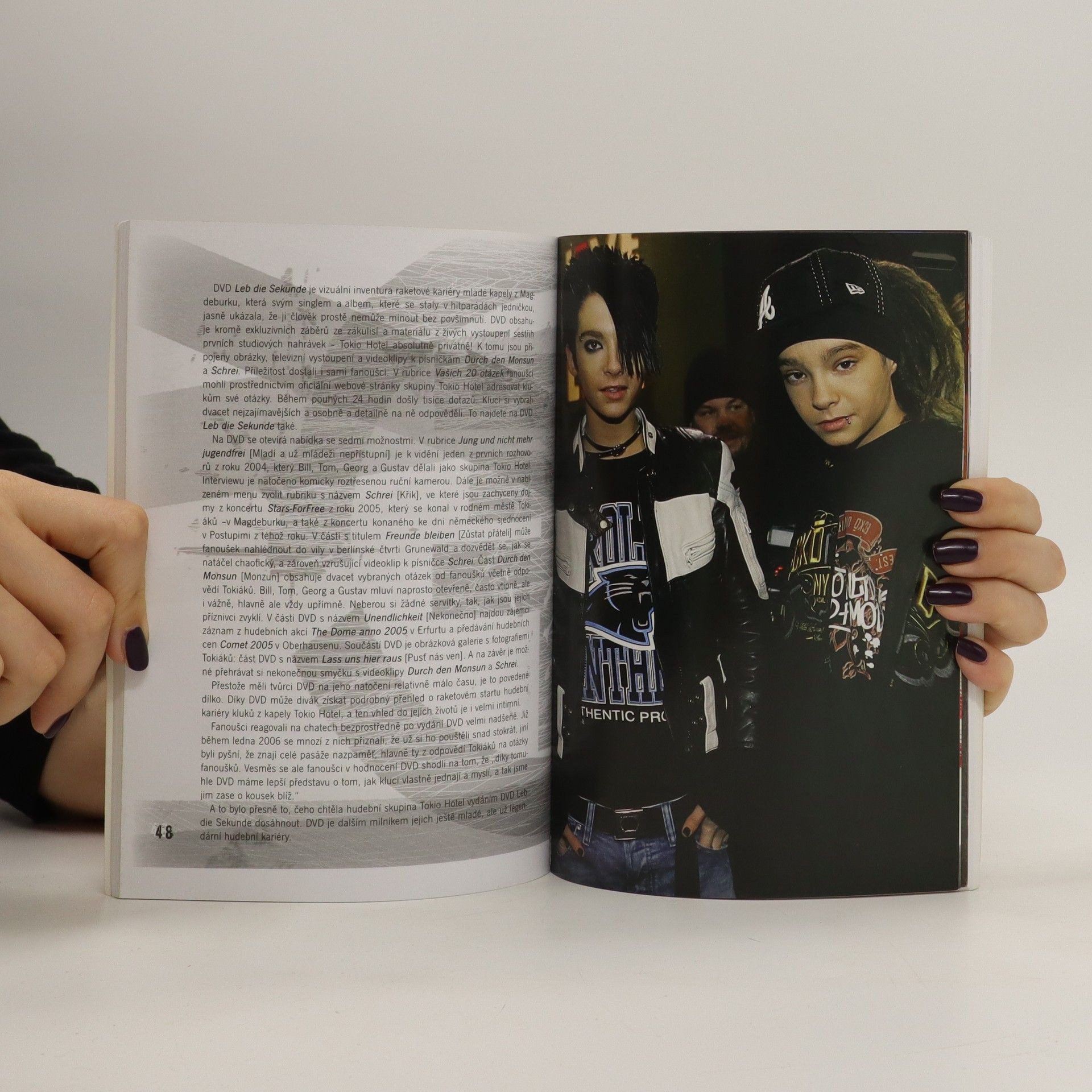 Michael Fuchs-Gamböck Tokio Hotel: Křič, jak jen dokážeš