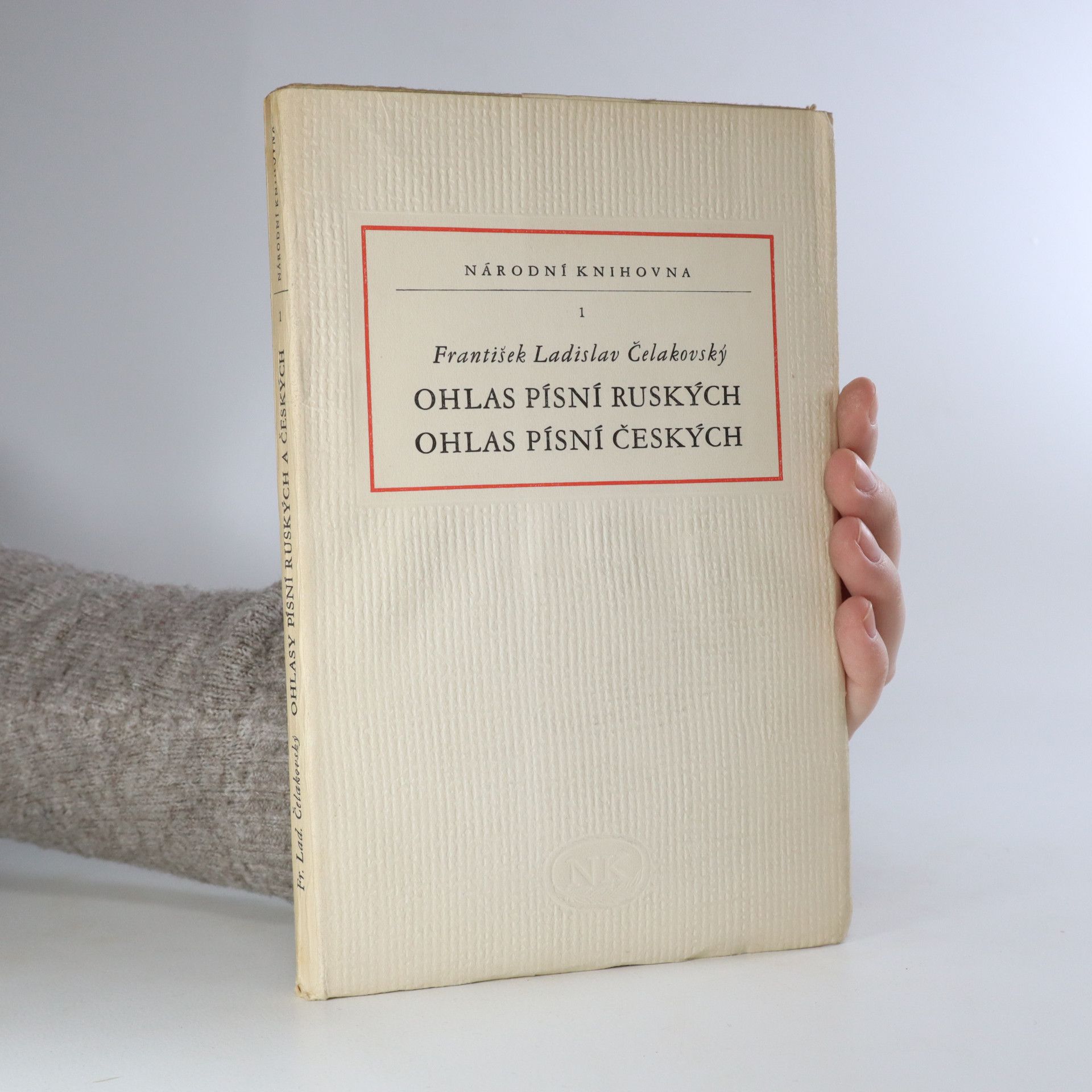 František Ladislav Čelakovský Ohlas písní ruských. Ohlas písní českých