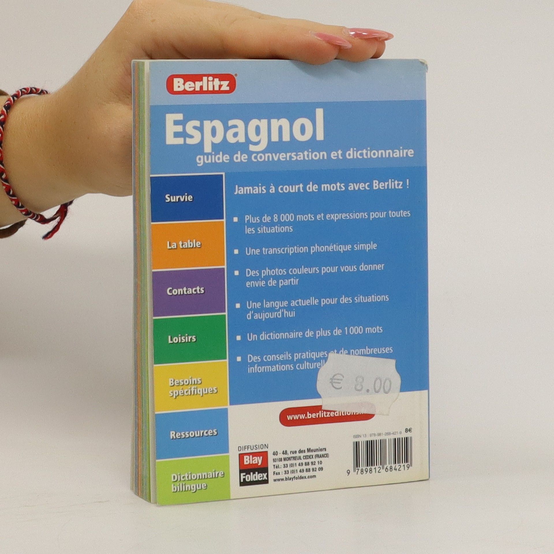 Kolektív autorov Espagnol guide de conversation et dictionnaire